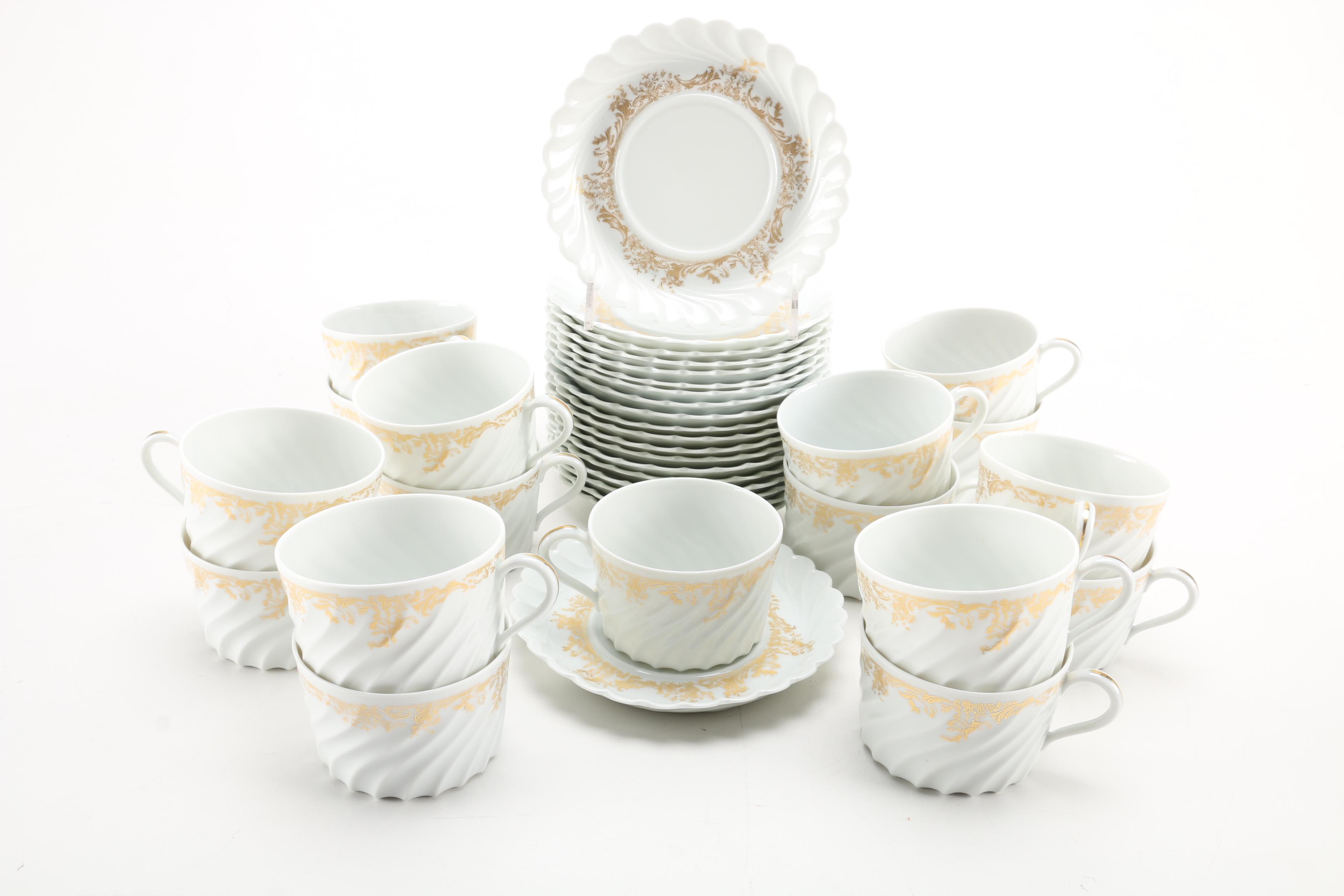 Haviland Limoges "Ladore" Porcelain Dish Set