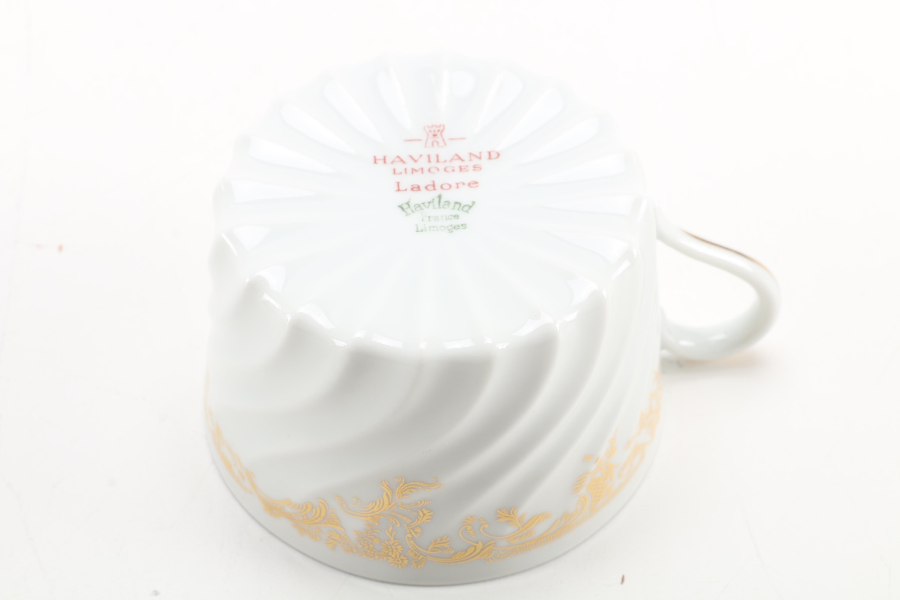 Haviland Limoges "Ladore" Porcelain Dish Set