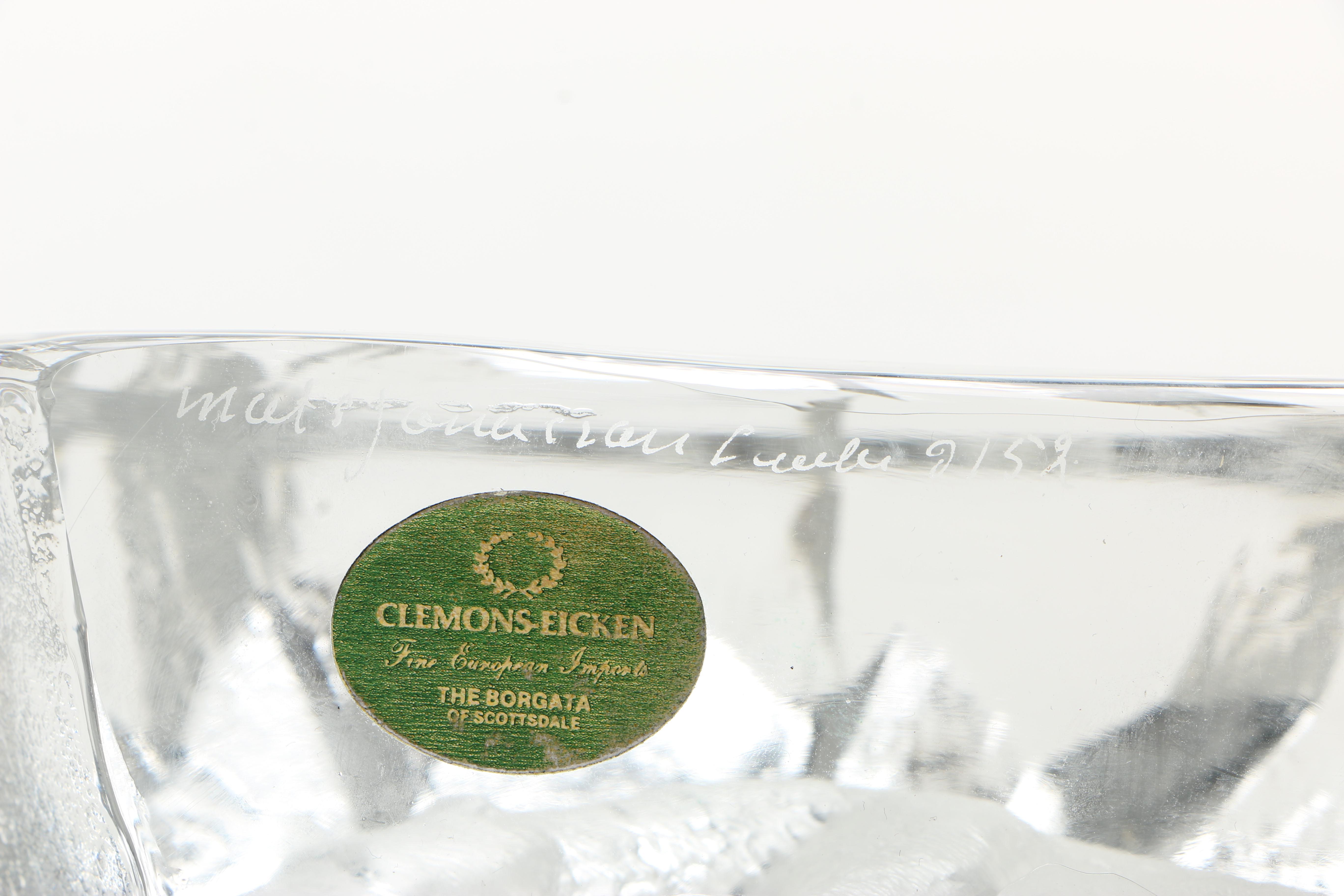 Mats Jonasson and Other Glass and Crystal Polar Bears