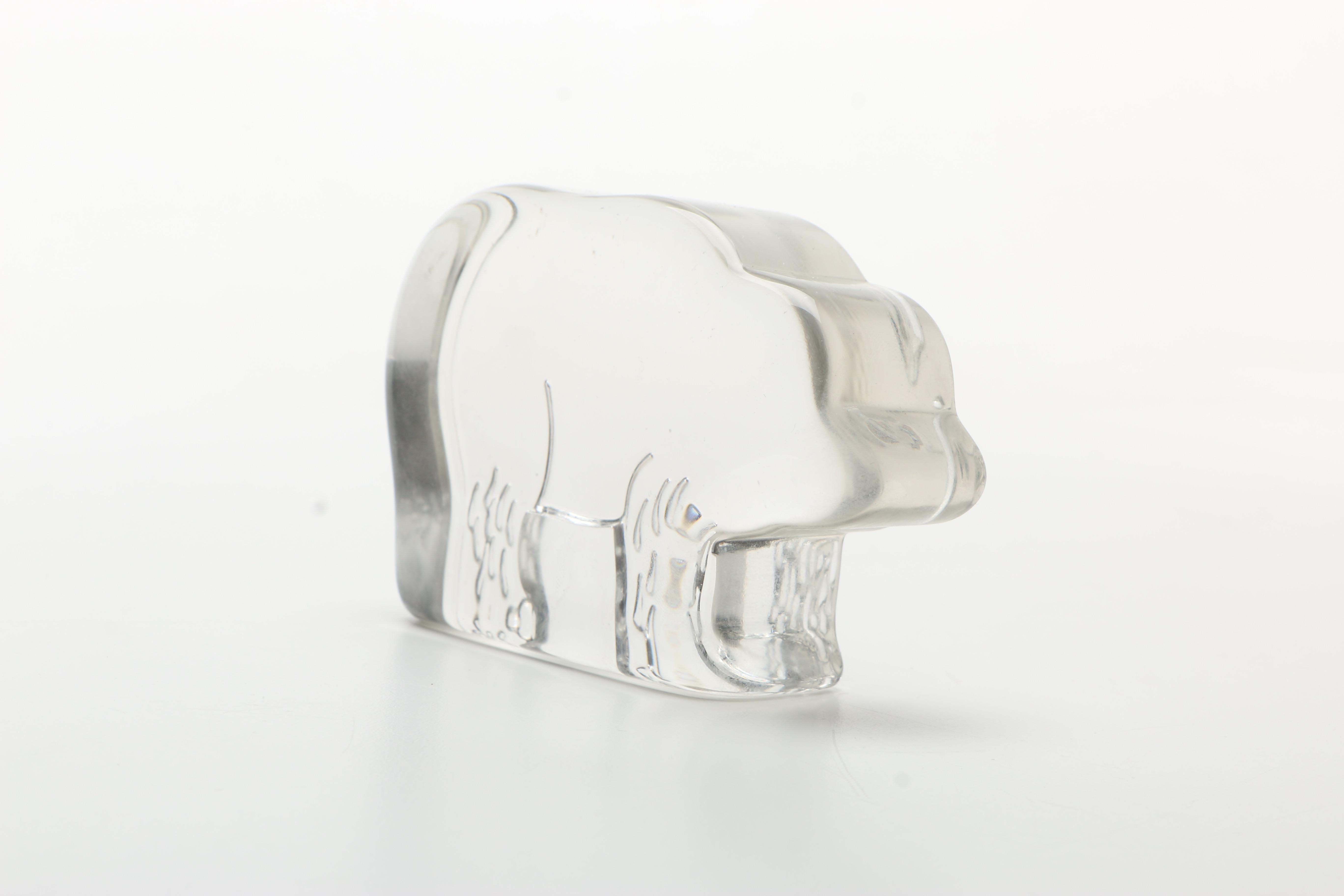 Mats Jonasson and Other Glass and Crystal Polar Bears