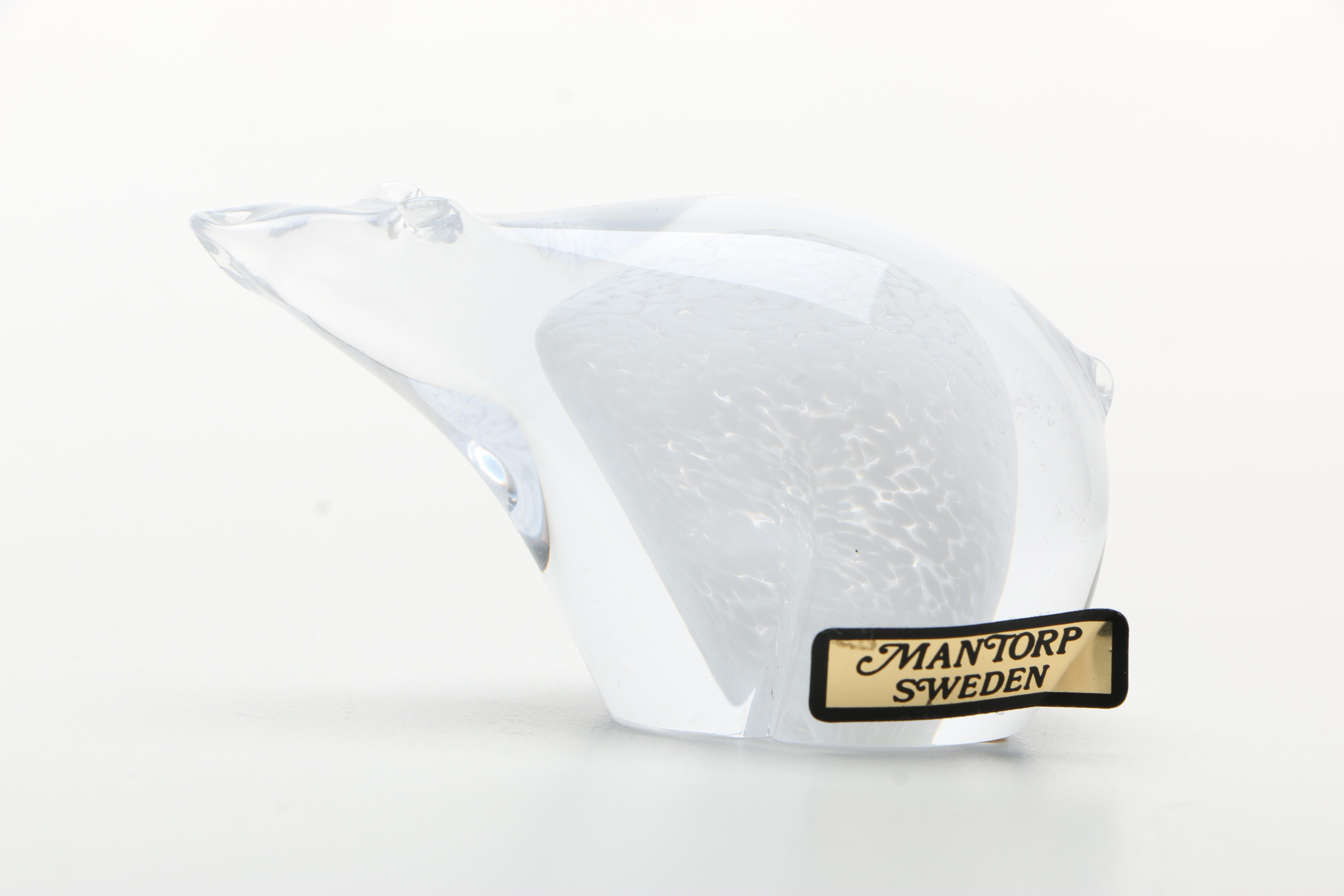 Mats Jonasson and Other Glass and Crystal Polar Bears