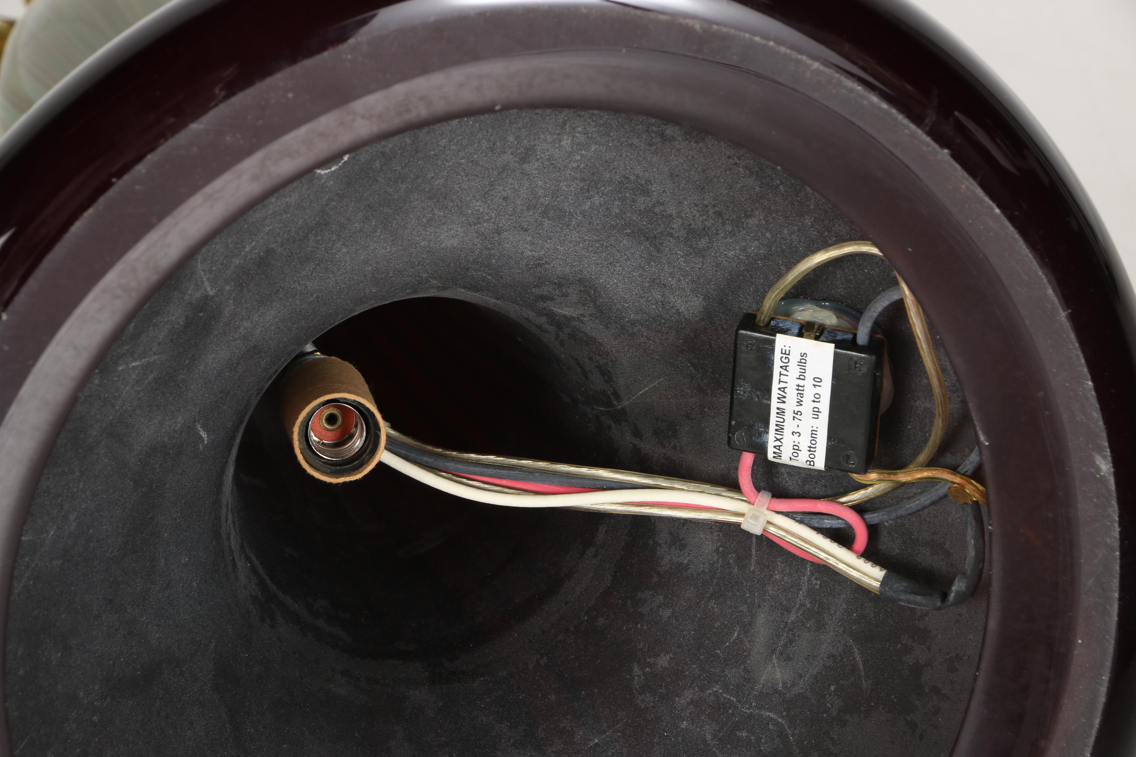 Joe Clearman 1999 Blown Glass Lamp