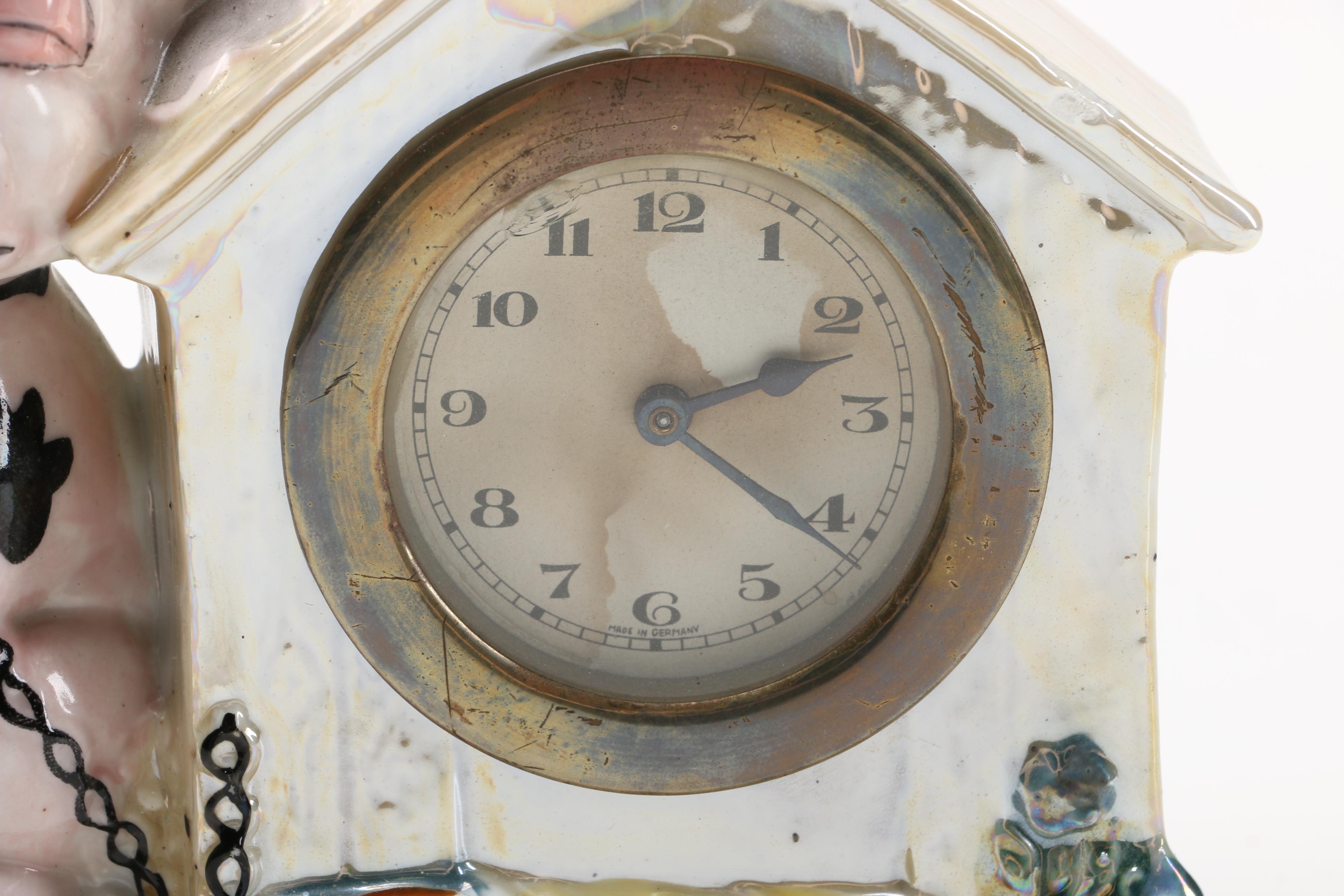 Novelty Vintage Dog Lamp And Clock