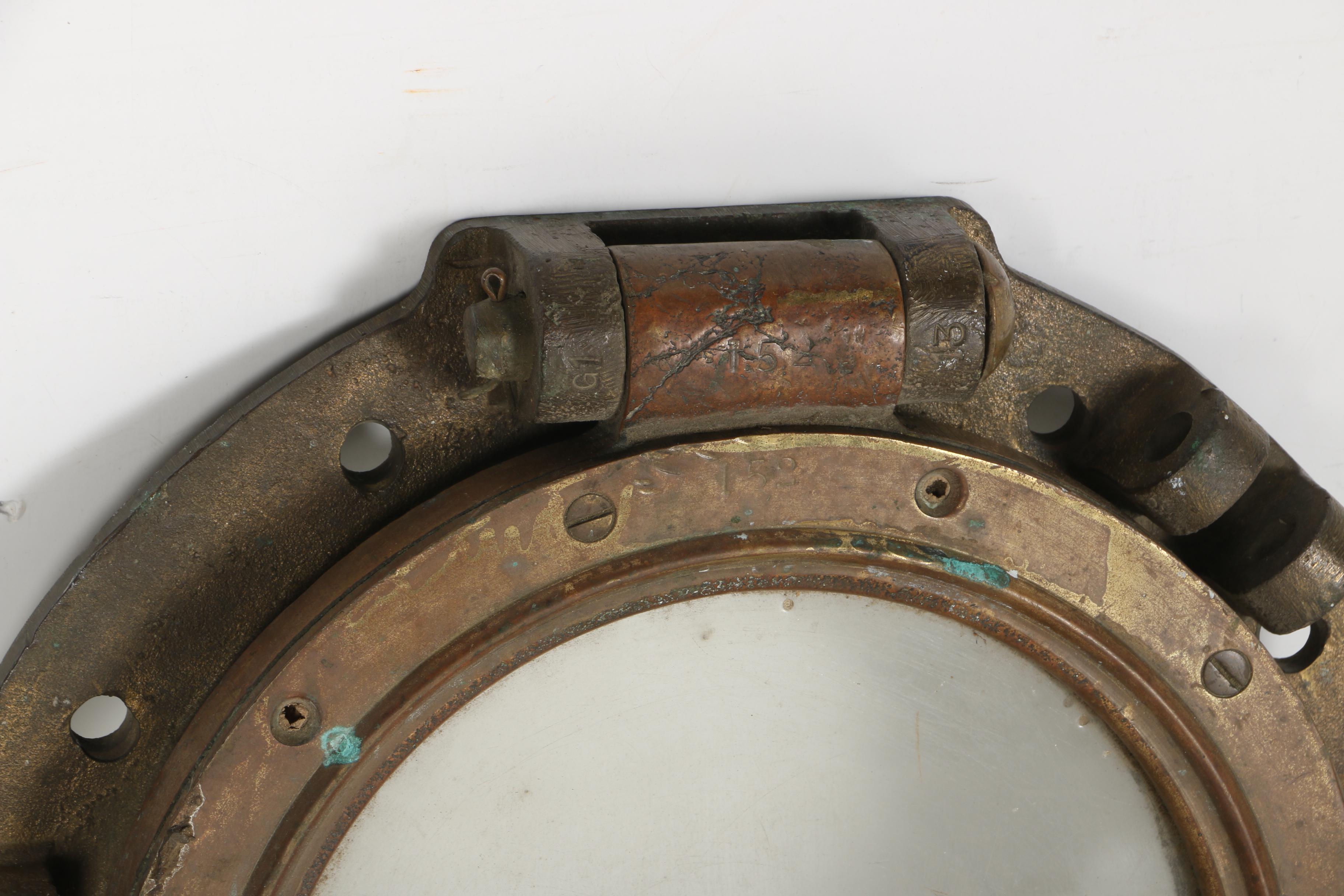 Vintage Brass Porthole