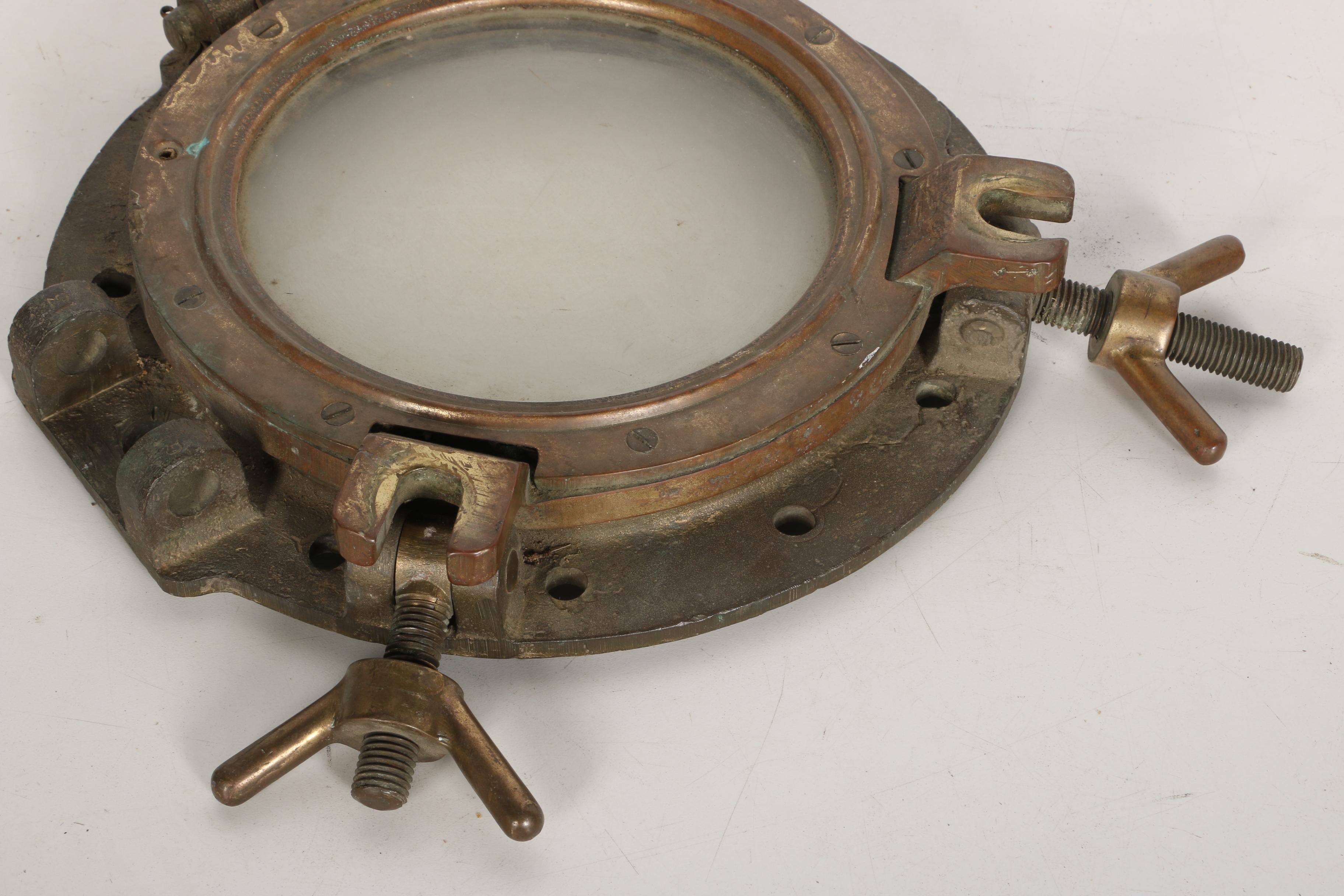 Vintage Brass Porthole