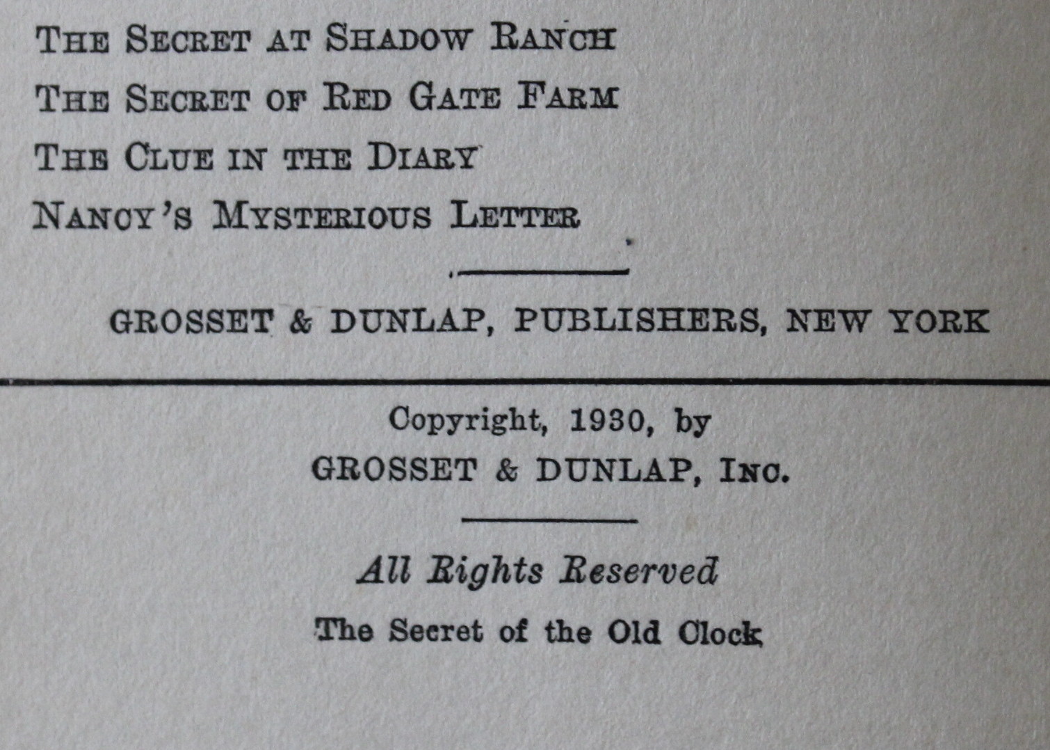 Vintage Children's Books