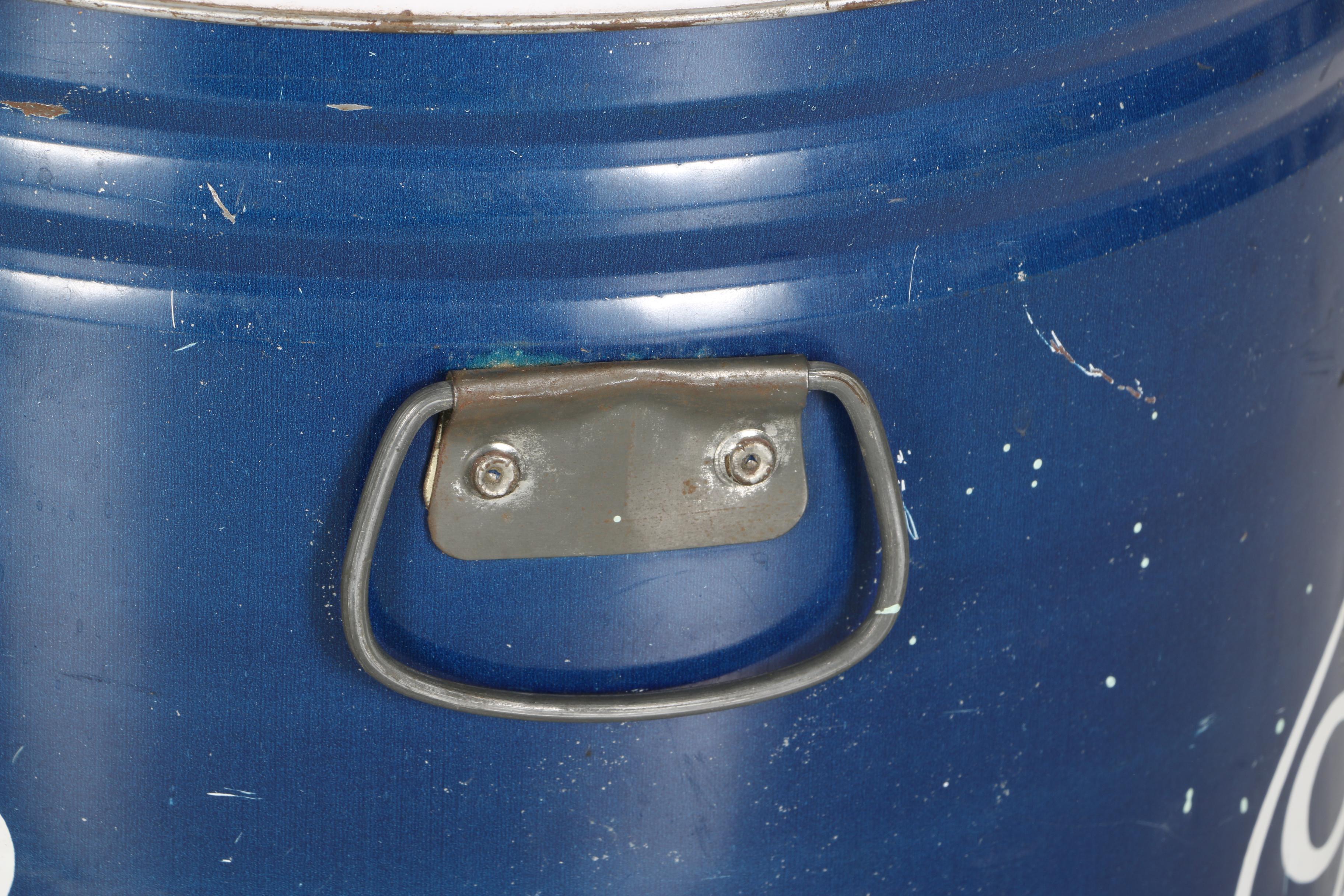 Vintage "Streck Superior Brand" Steel Lard Can