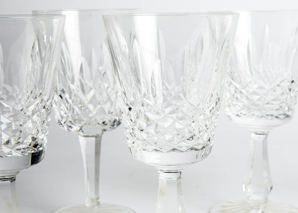 Waterford "Lismore" Claret WIne Glasses