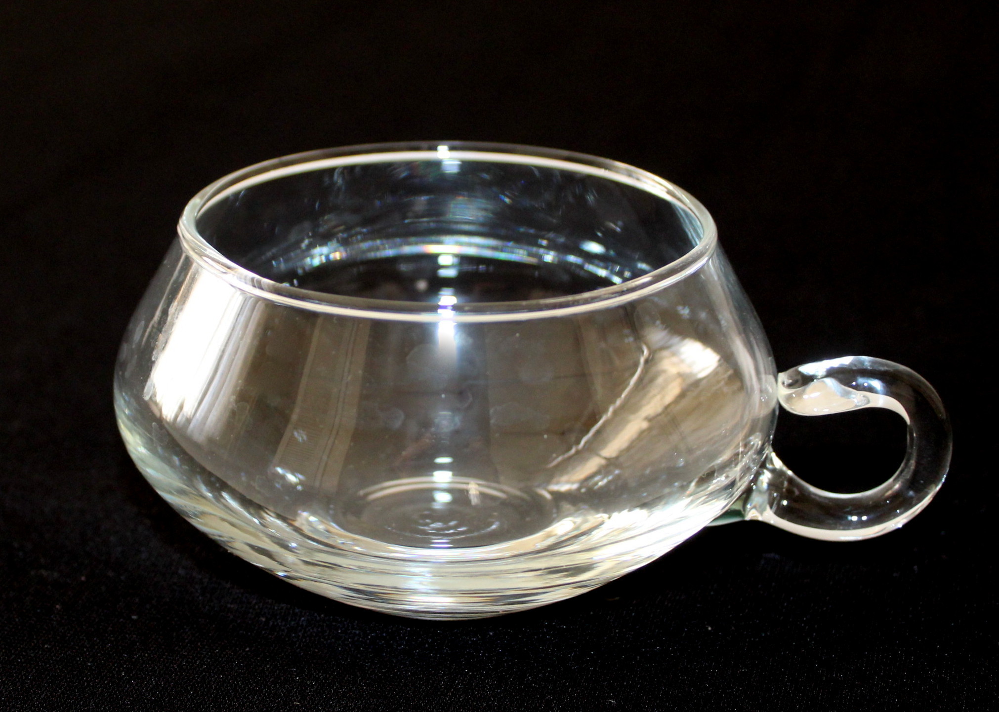 Crystal Punch Bowl and Glasses