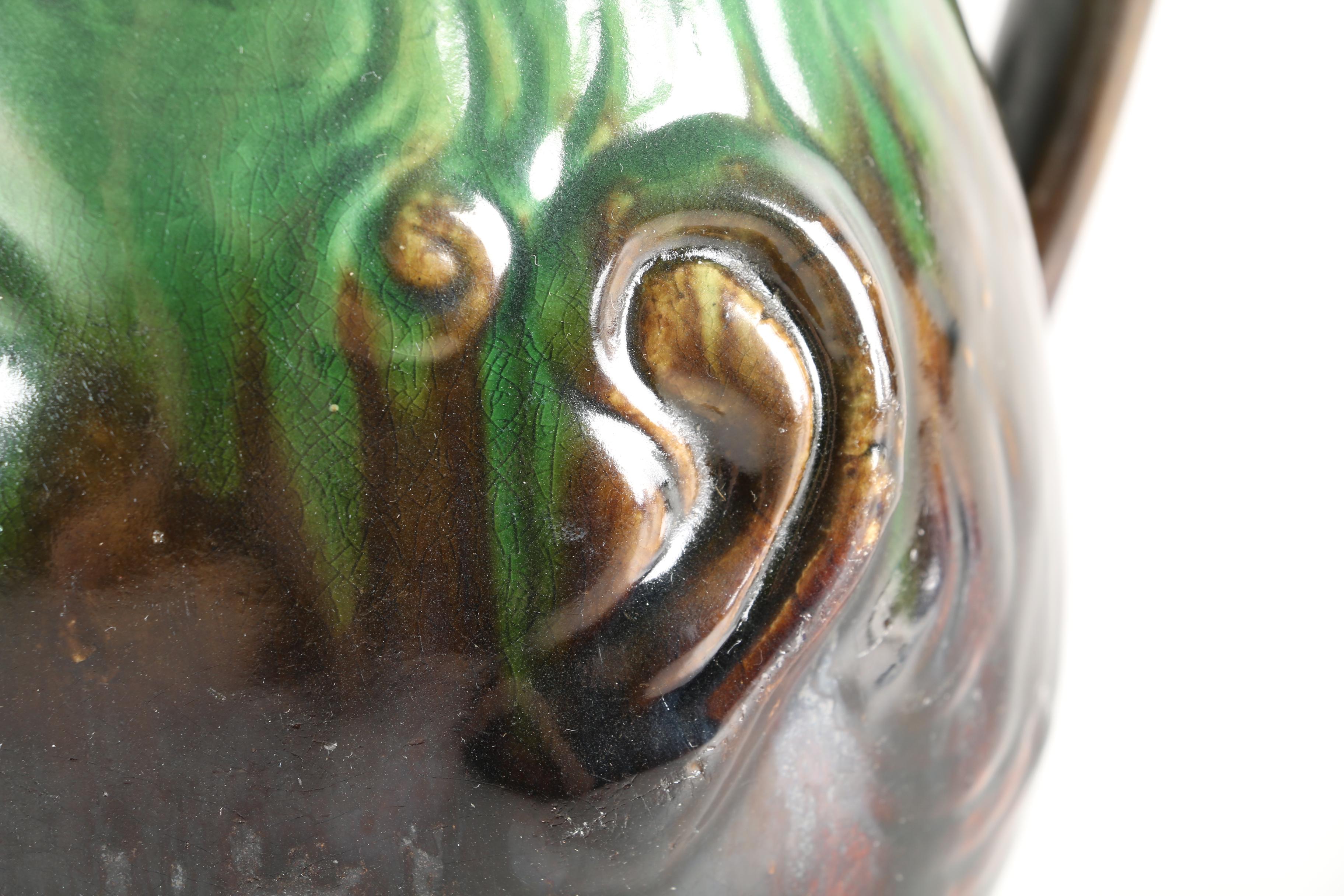 Ceramic Face Pitcher