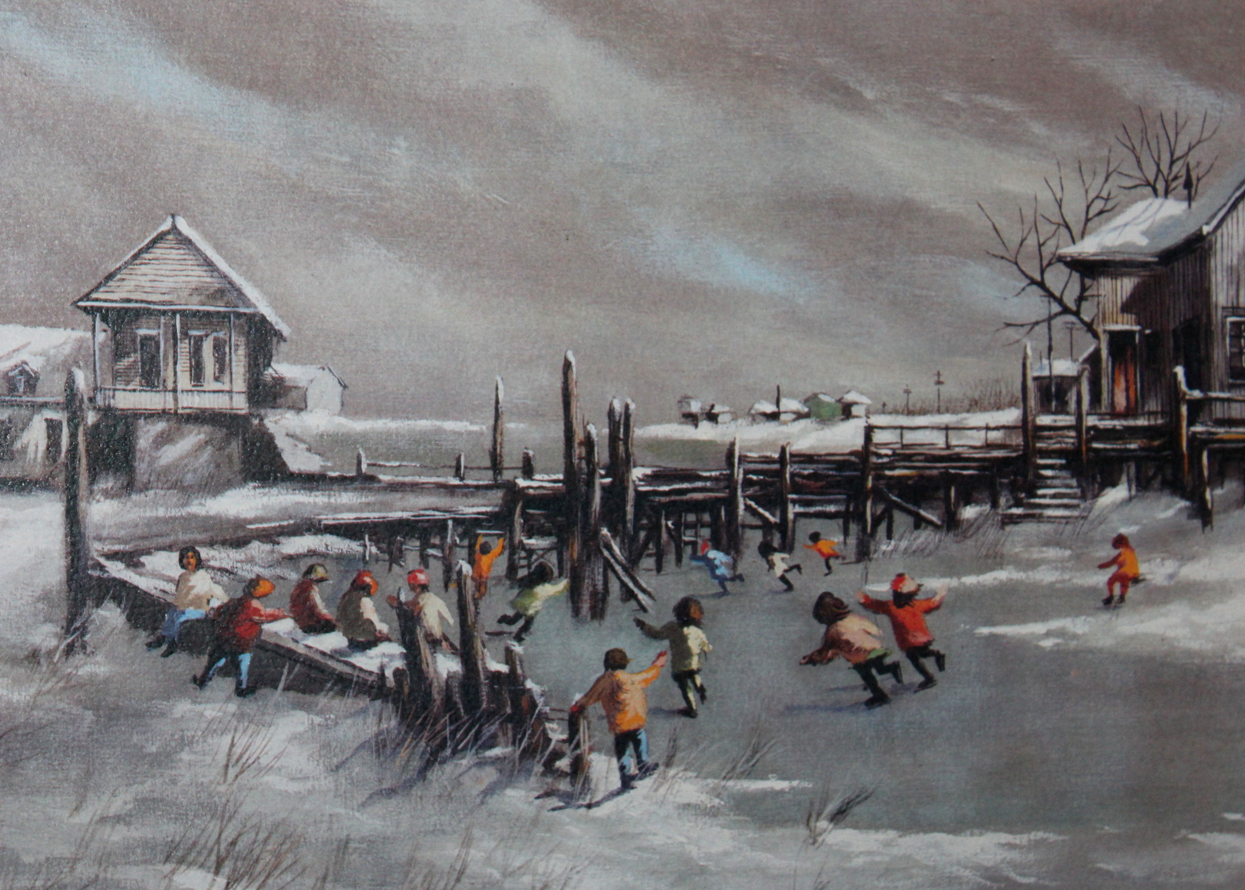 Robert Fabe Signed and Numbered 1/50 Print "December Day"