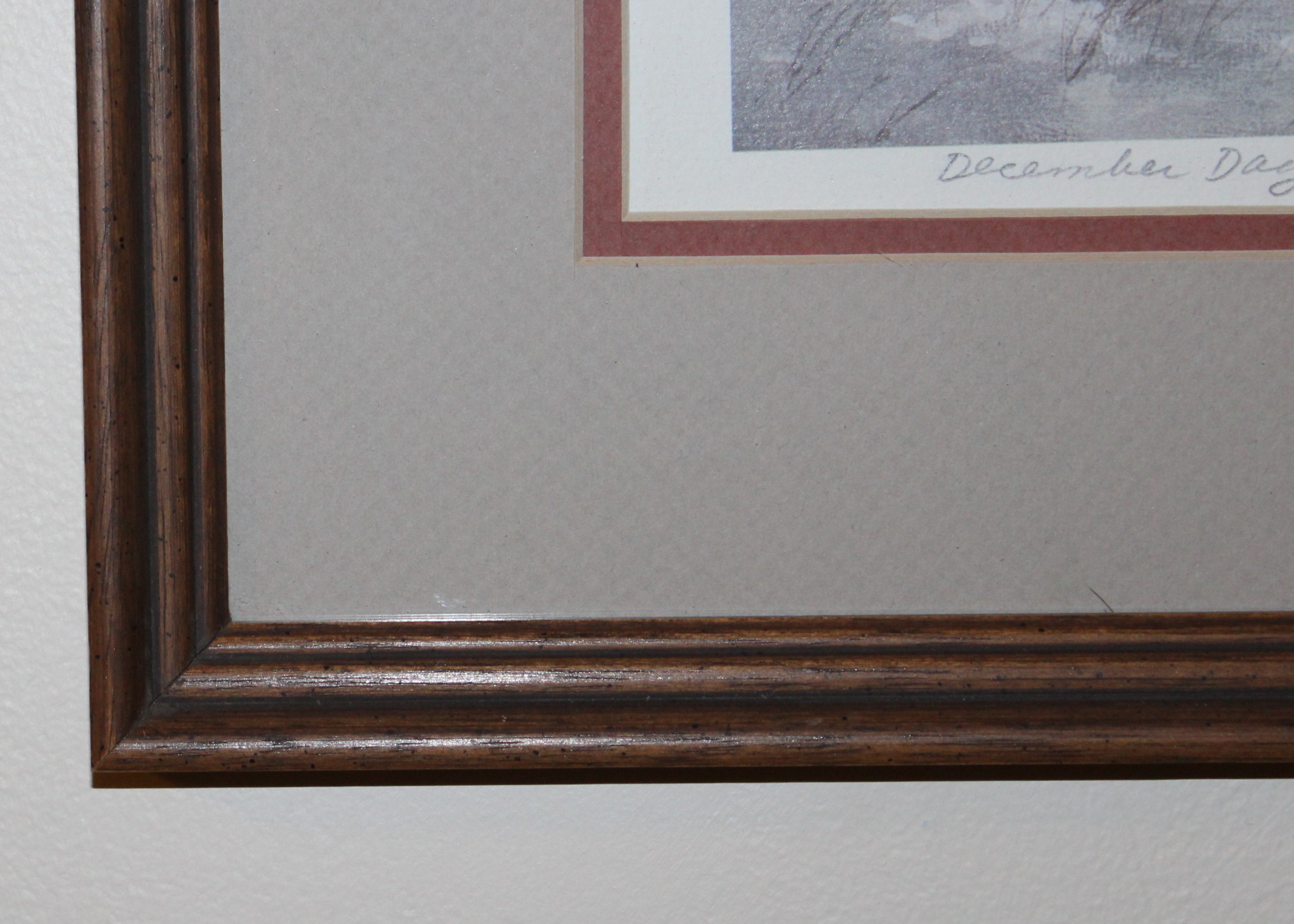 Robert Fabe Signed and Numbered 1/50 Print "December Day"