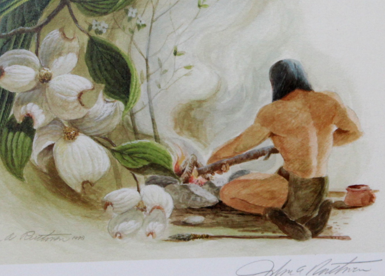 Framed John Ruthven Print "Bird's Eye View"