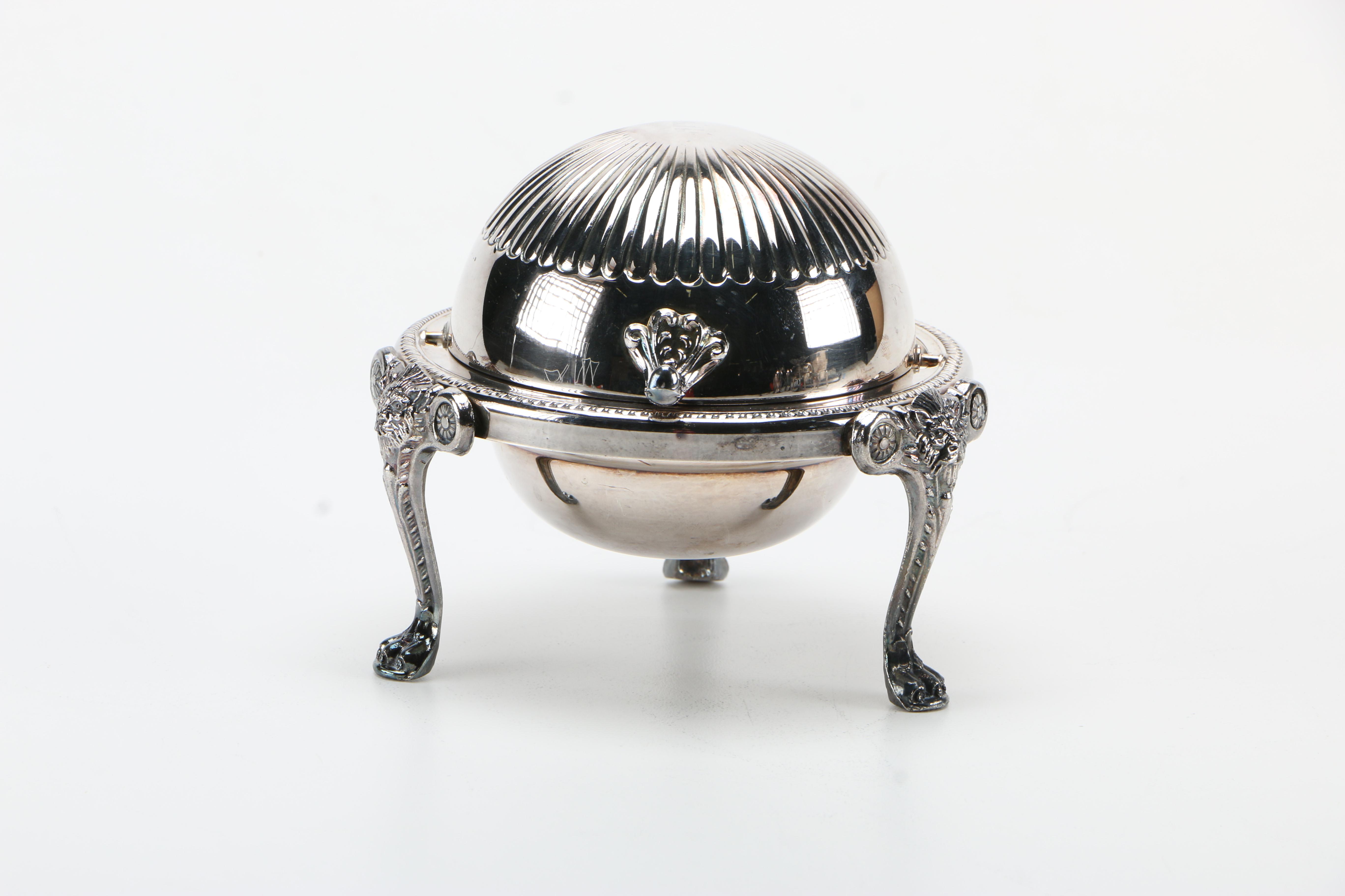 F.B. Rogers and Other Silver Plate Serving Dishes