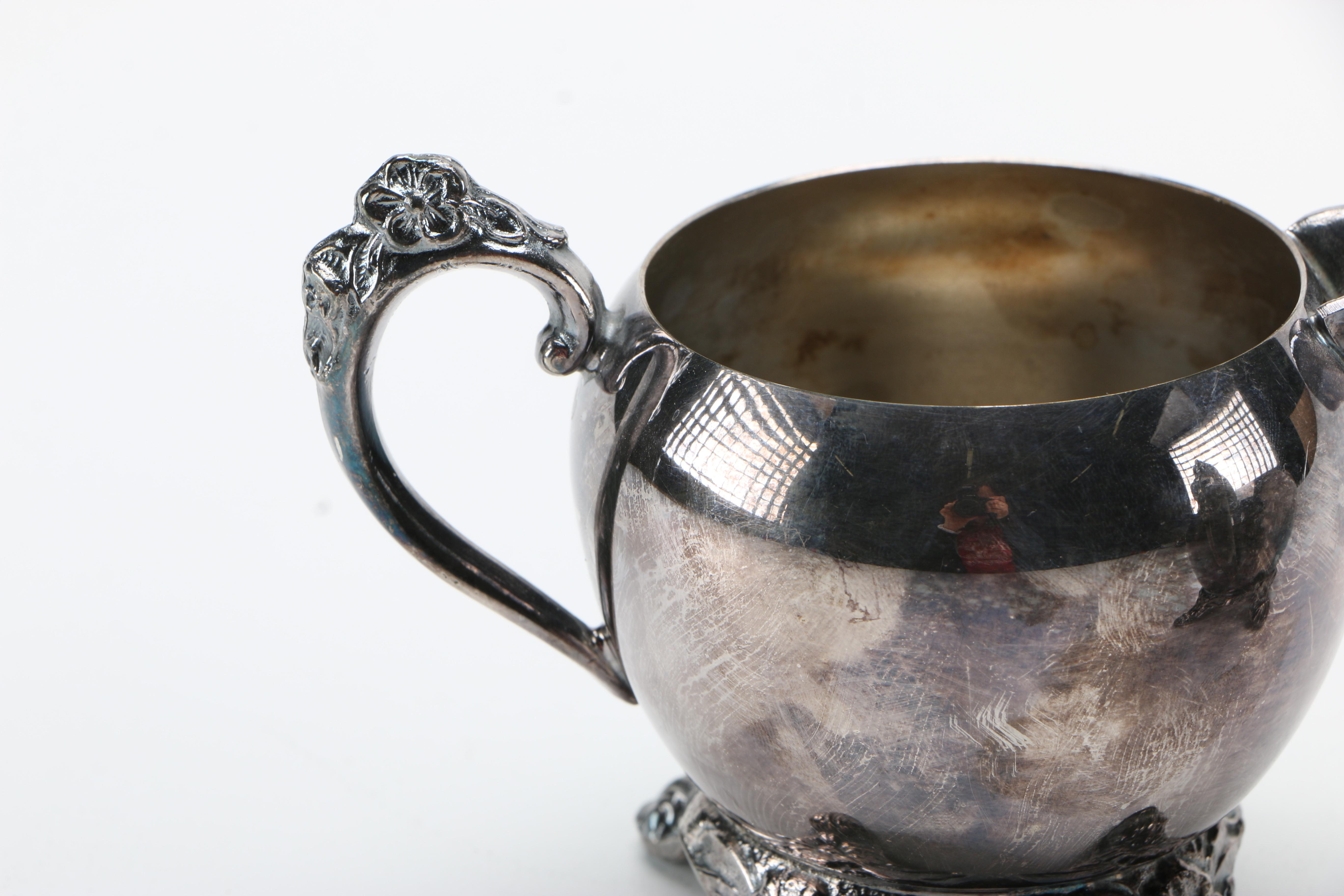 F.B. Rogers and Other Silver Plate Serving Dishes