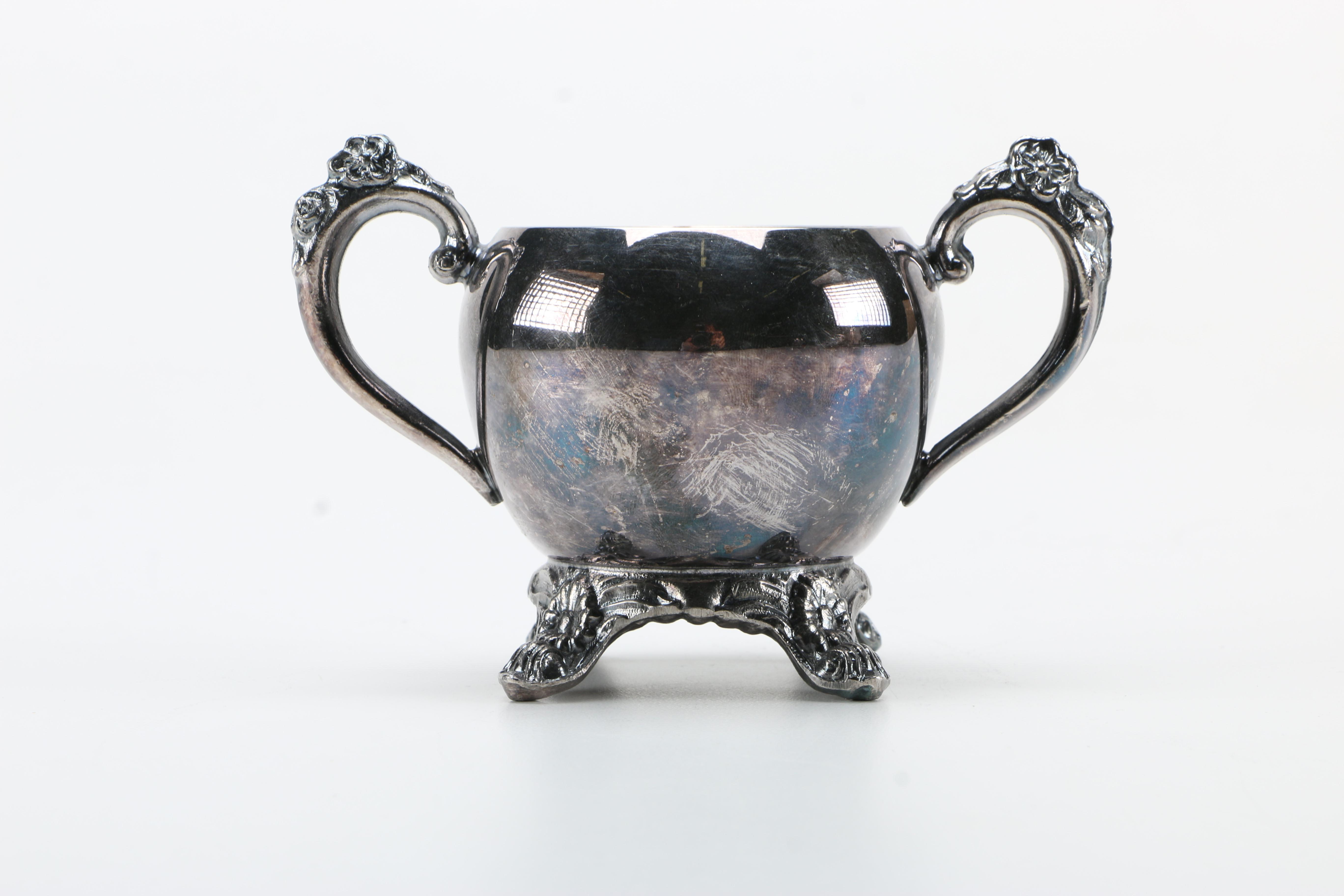 F.B. Rogers and Other Silver Plate Serving Dishes