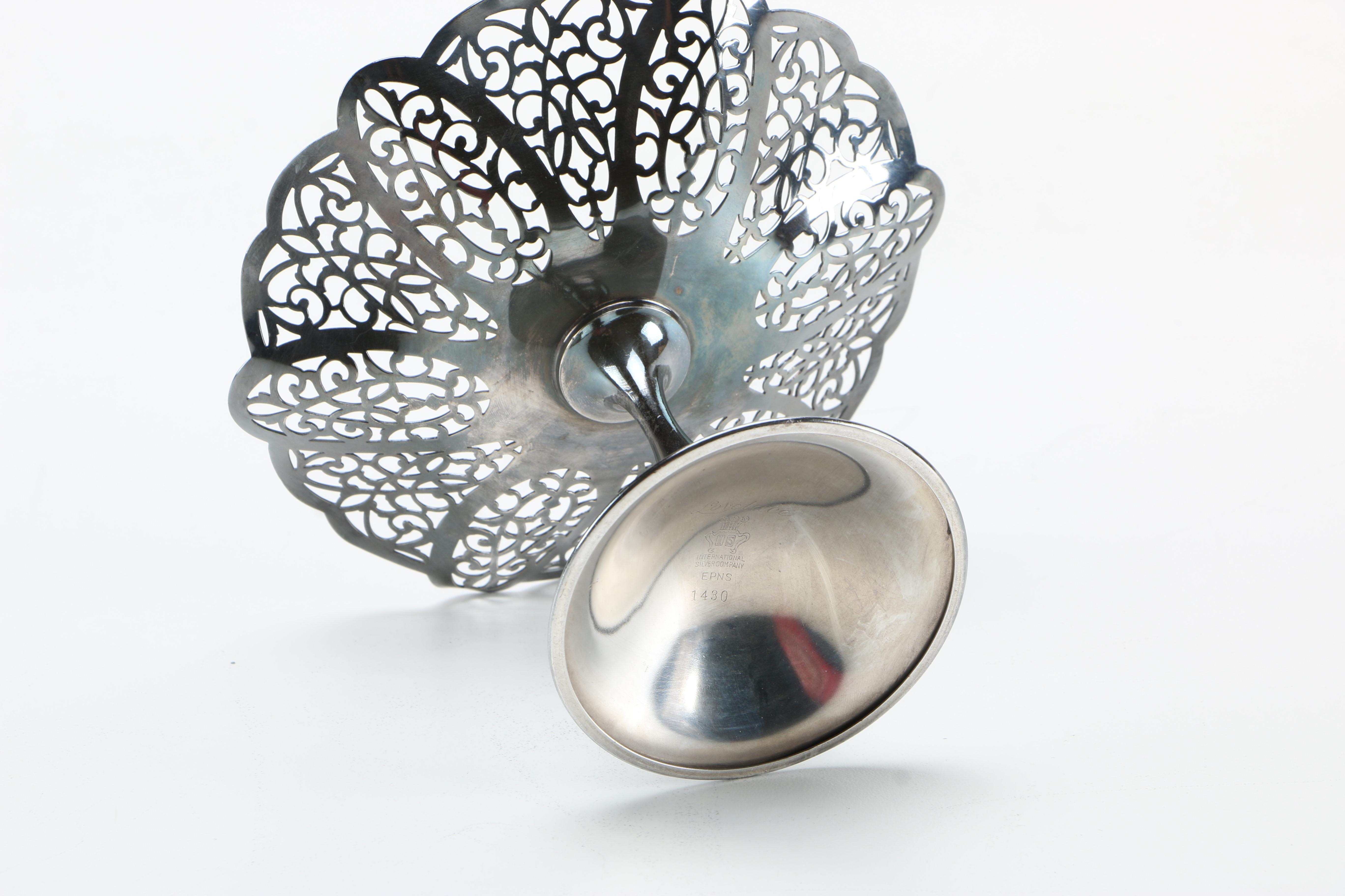 F.B. Rogers and Other Silver Plate Serving Dishes