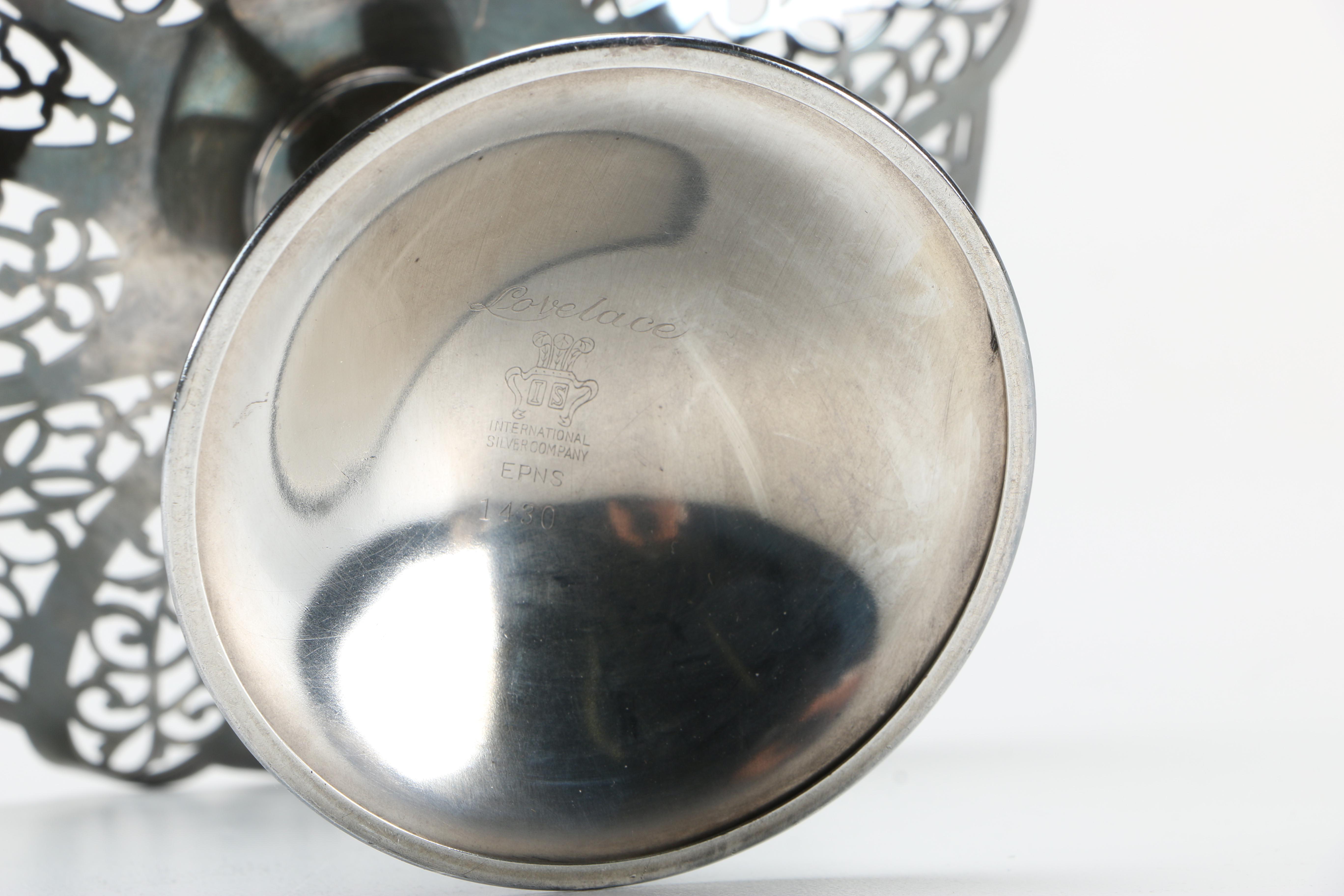 F.B. Rogers and Other Silver Plate Serving Dishes