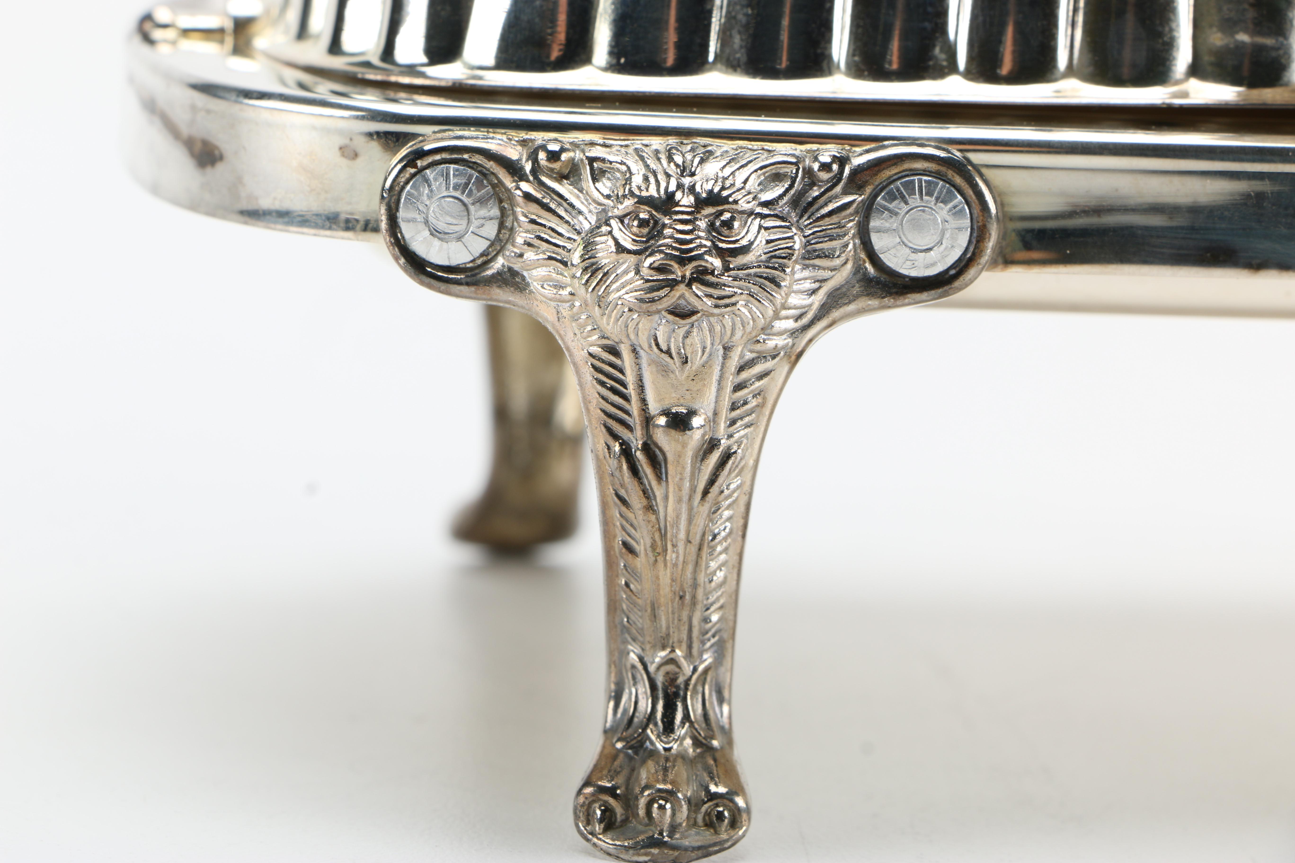 F.B. Rogers and Other Silver Plate Serving Dishes