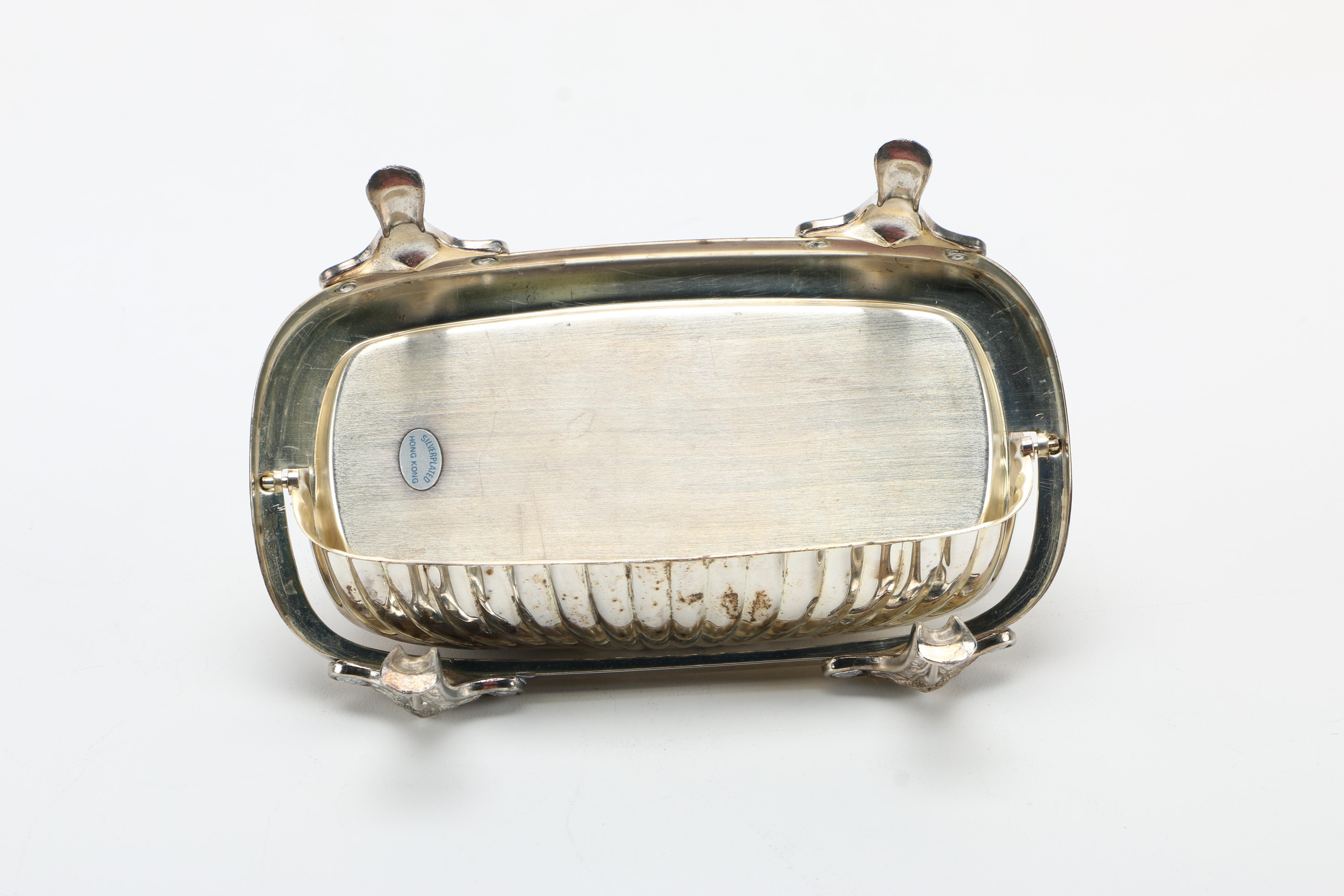 F.B. Rogers and Other Silver Plate Serving Dishes