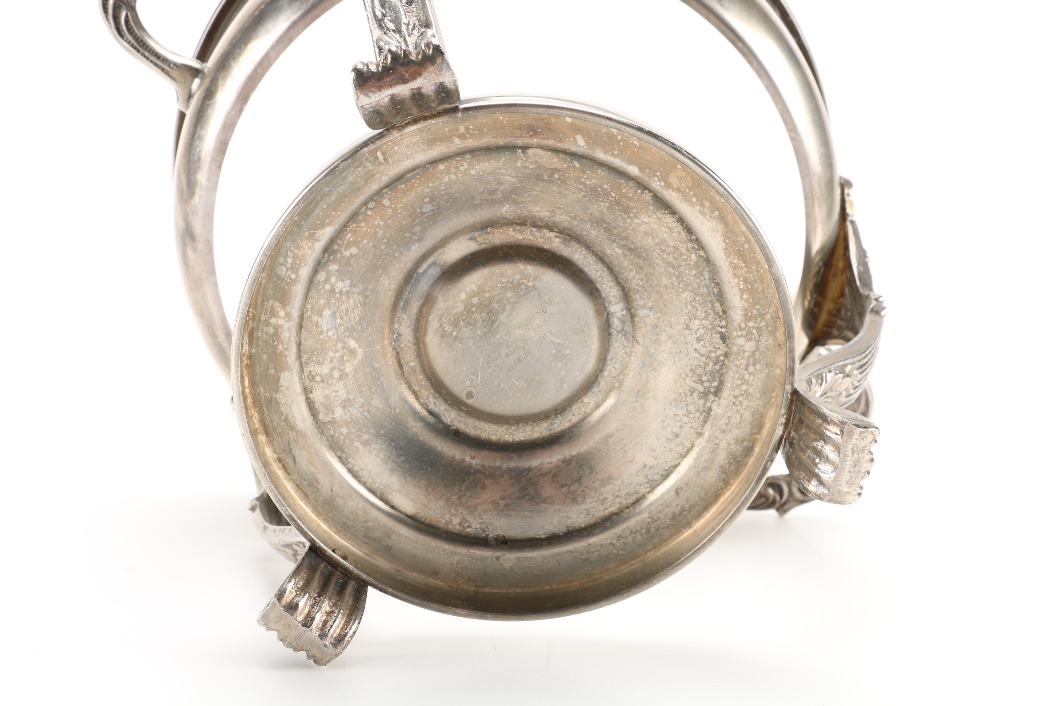 Silver Plate Servingware Including Wm Rogers and Godinger