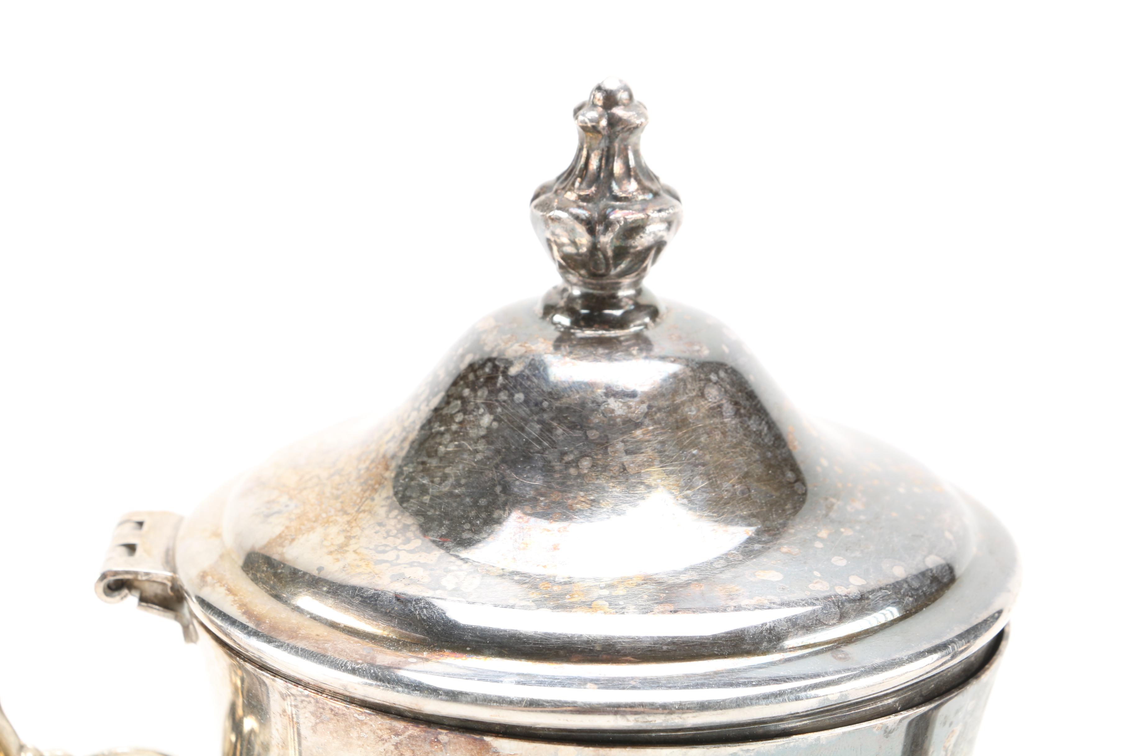 Silver Plate Servingware Including Wm Rogers and Godinger