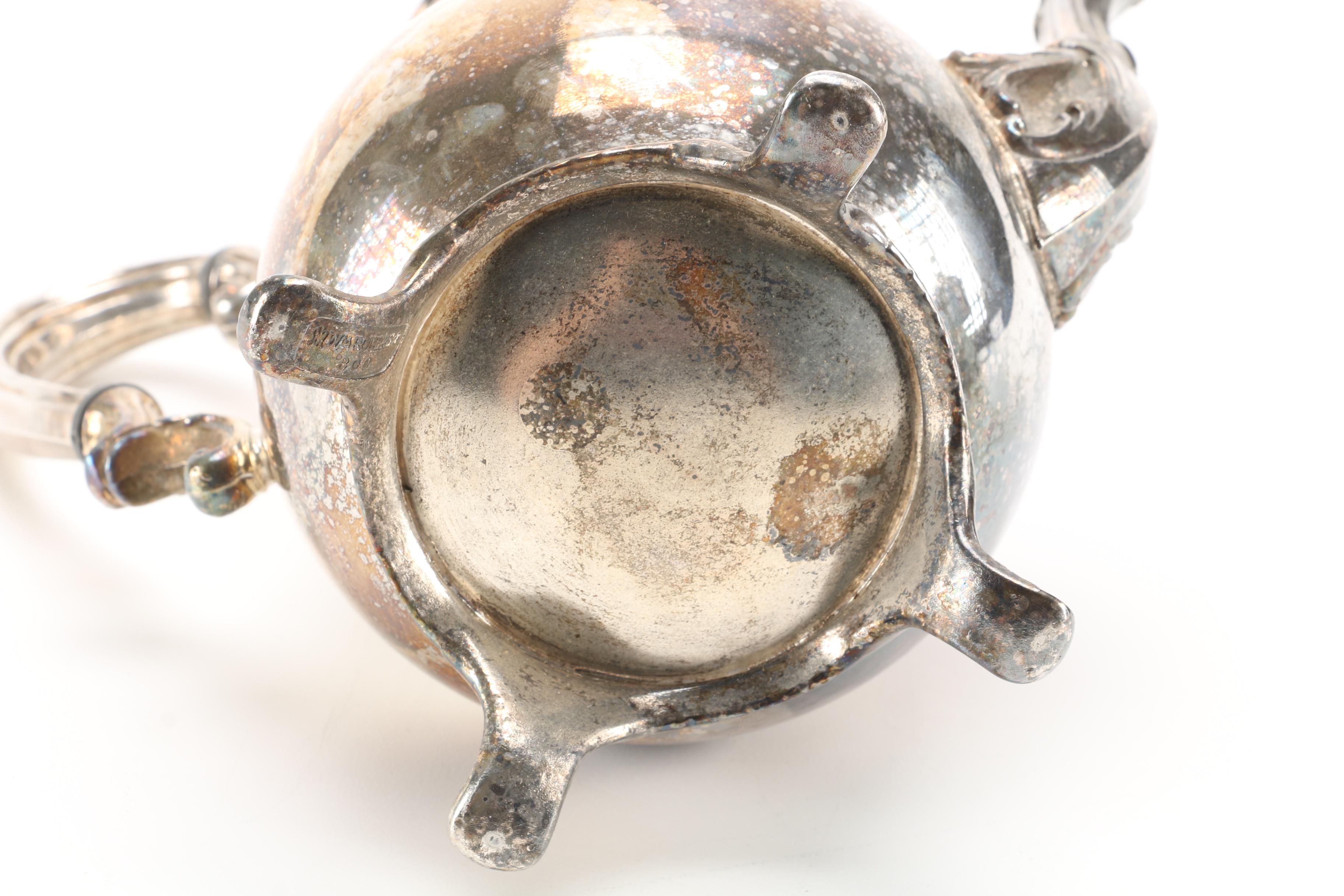 Silver Plate Servingware Including Wm Rogers and Godinger