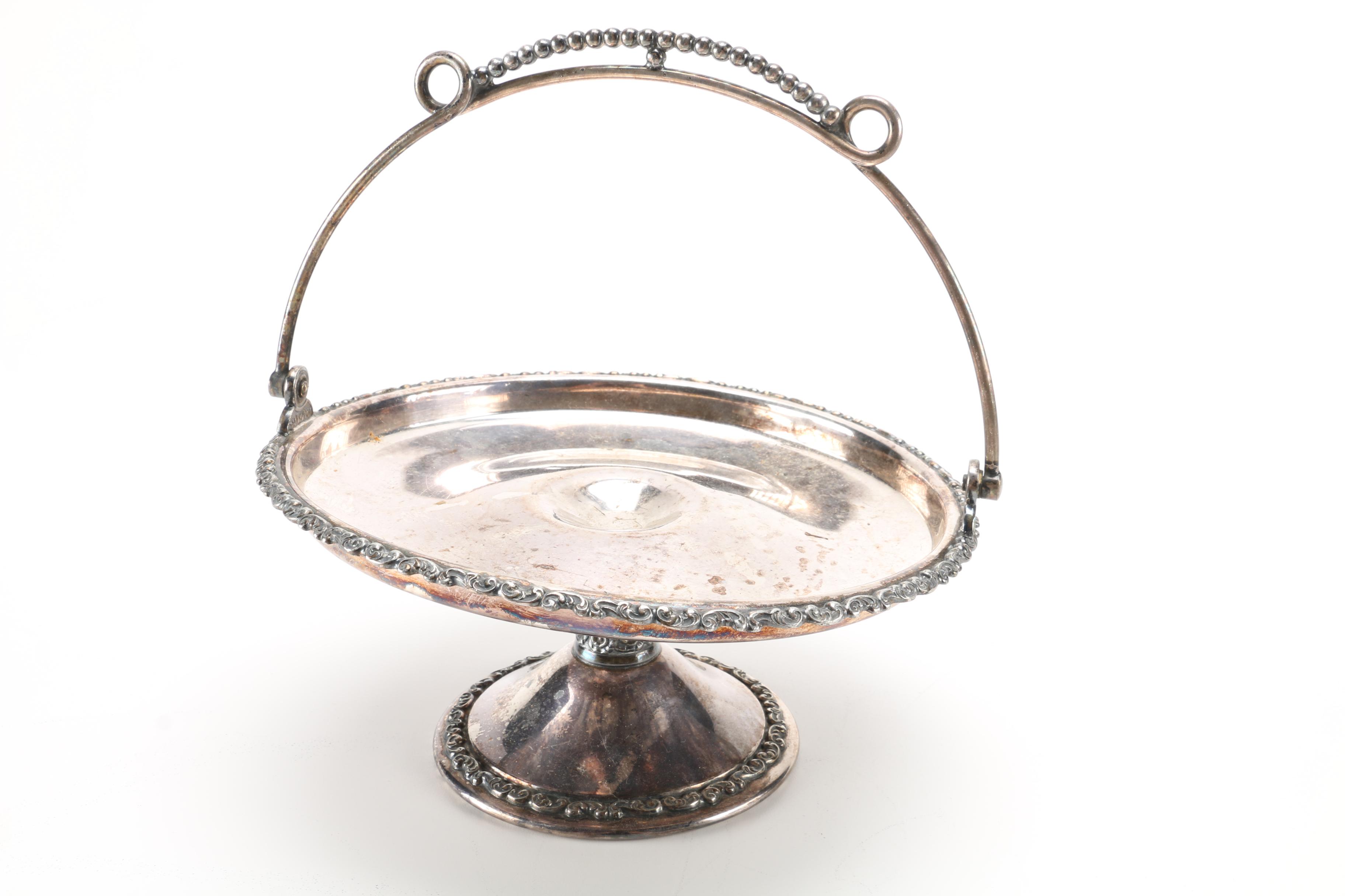 Silver Plate Servingware Including Wm Rogers and Godinger