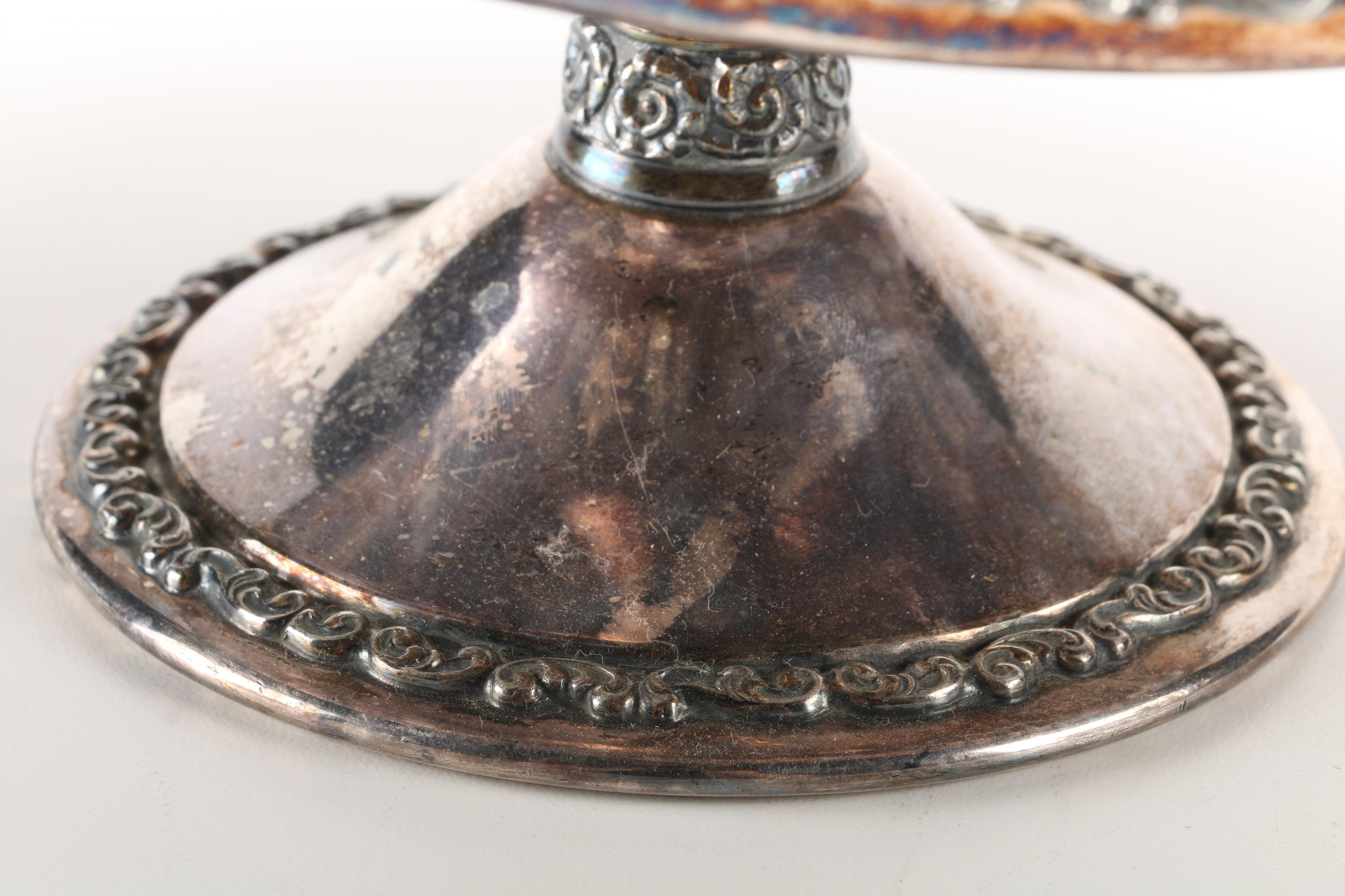 Silver Plate Servingware Including Wm Rogers and Godinger