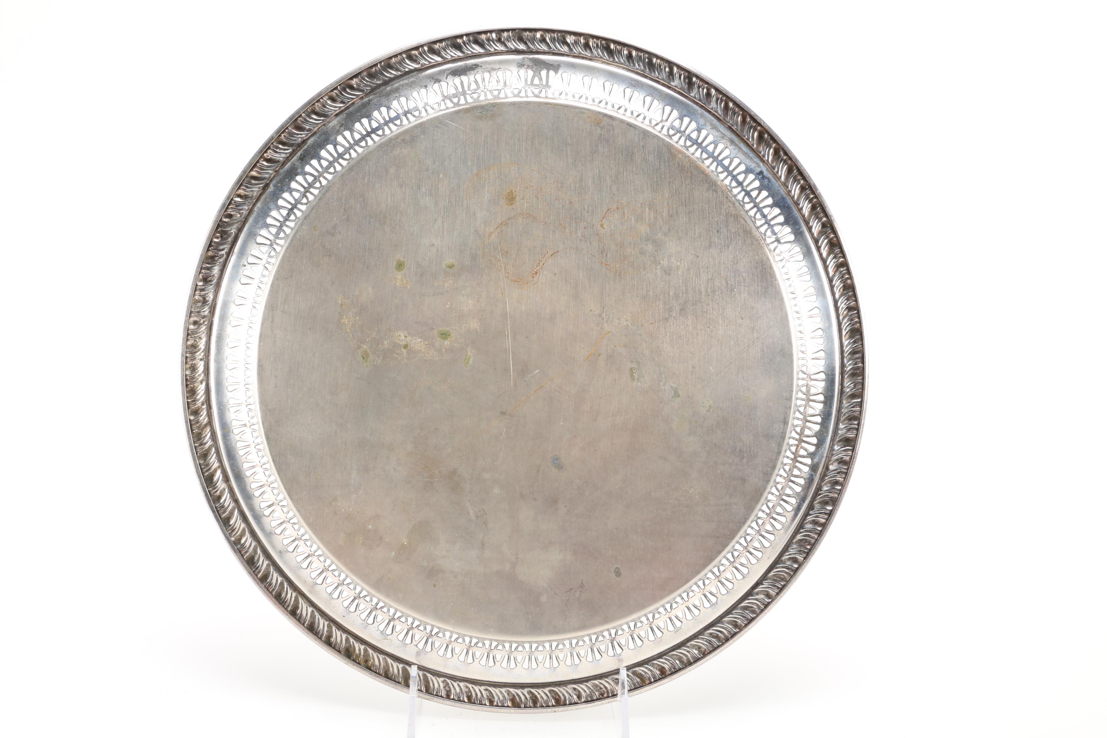 Silver Plate Servingware Including Wm Rogers and Godinger