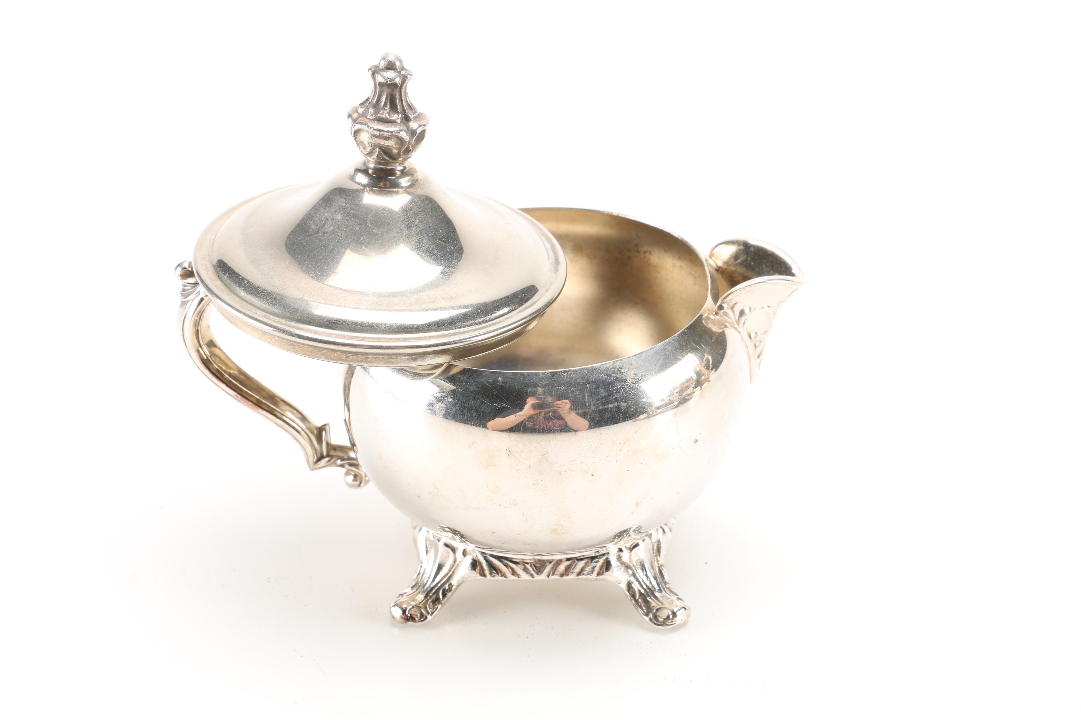 Silver Plate Servingware Including Wm Rogers and Godinger