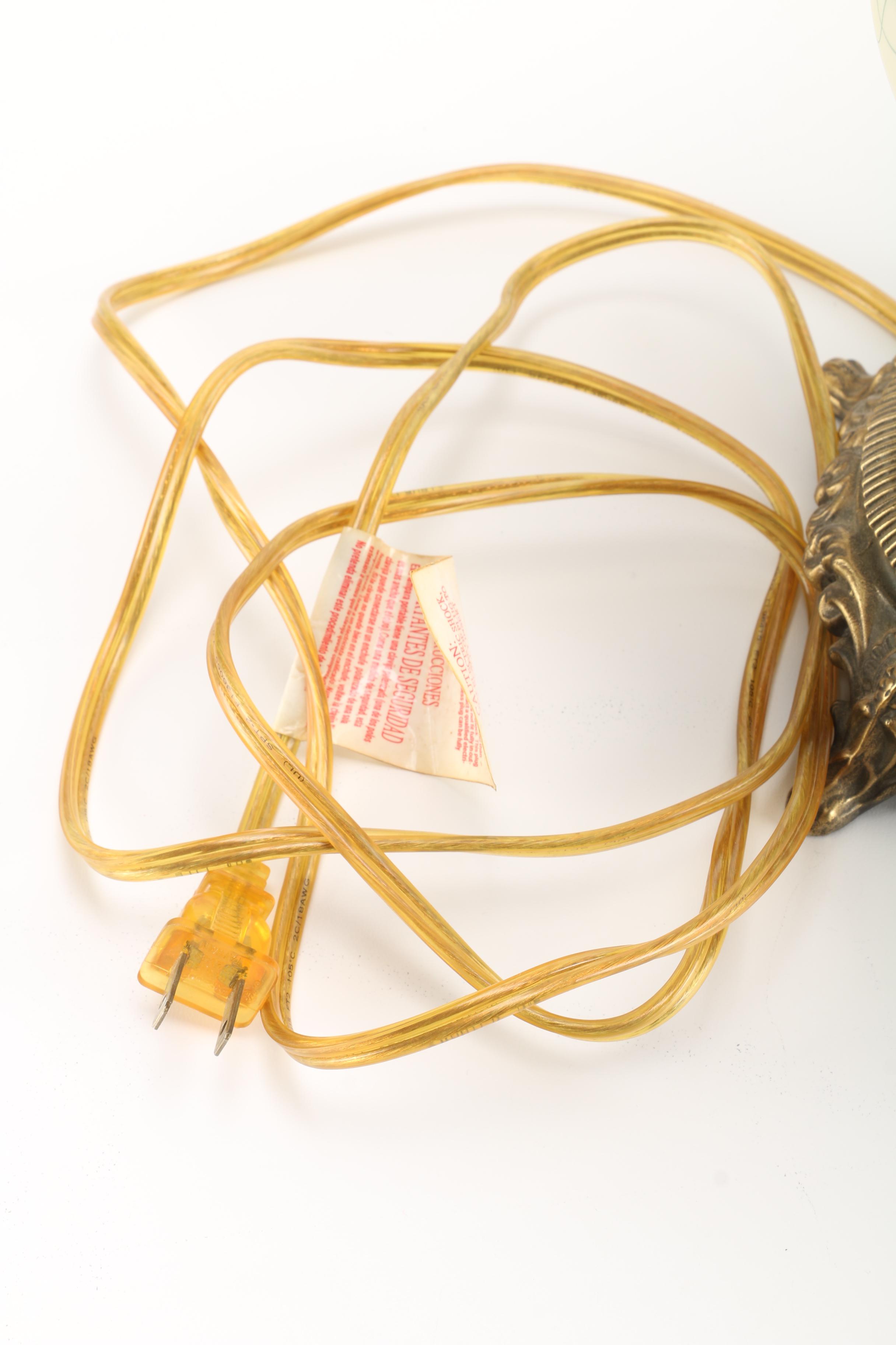 Fenton Hurricane Lamp and Books