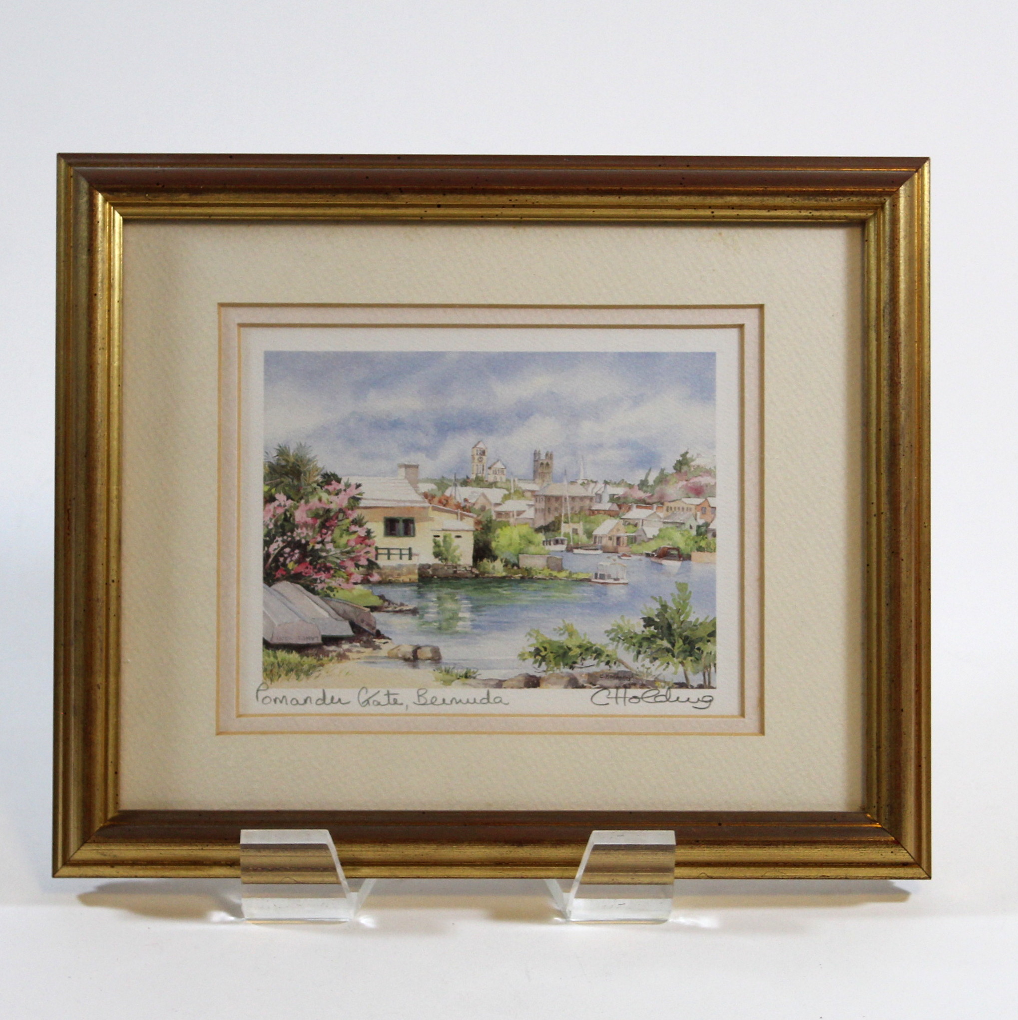 Print of Pomander Gate, Bermuda by Carole Holding