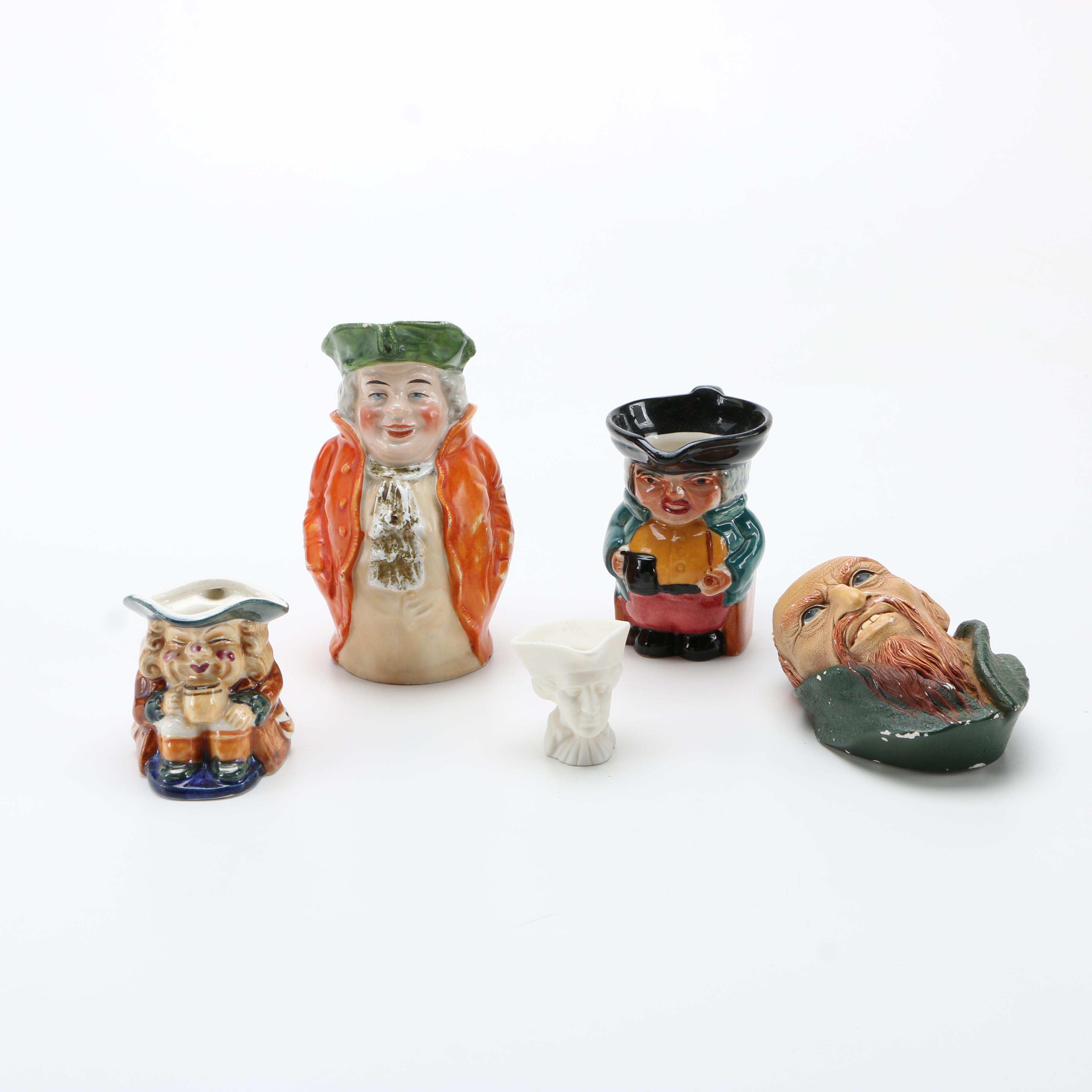 Face Mugs and Decor Featuring Staffordshire