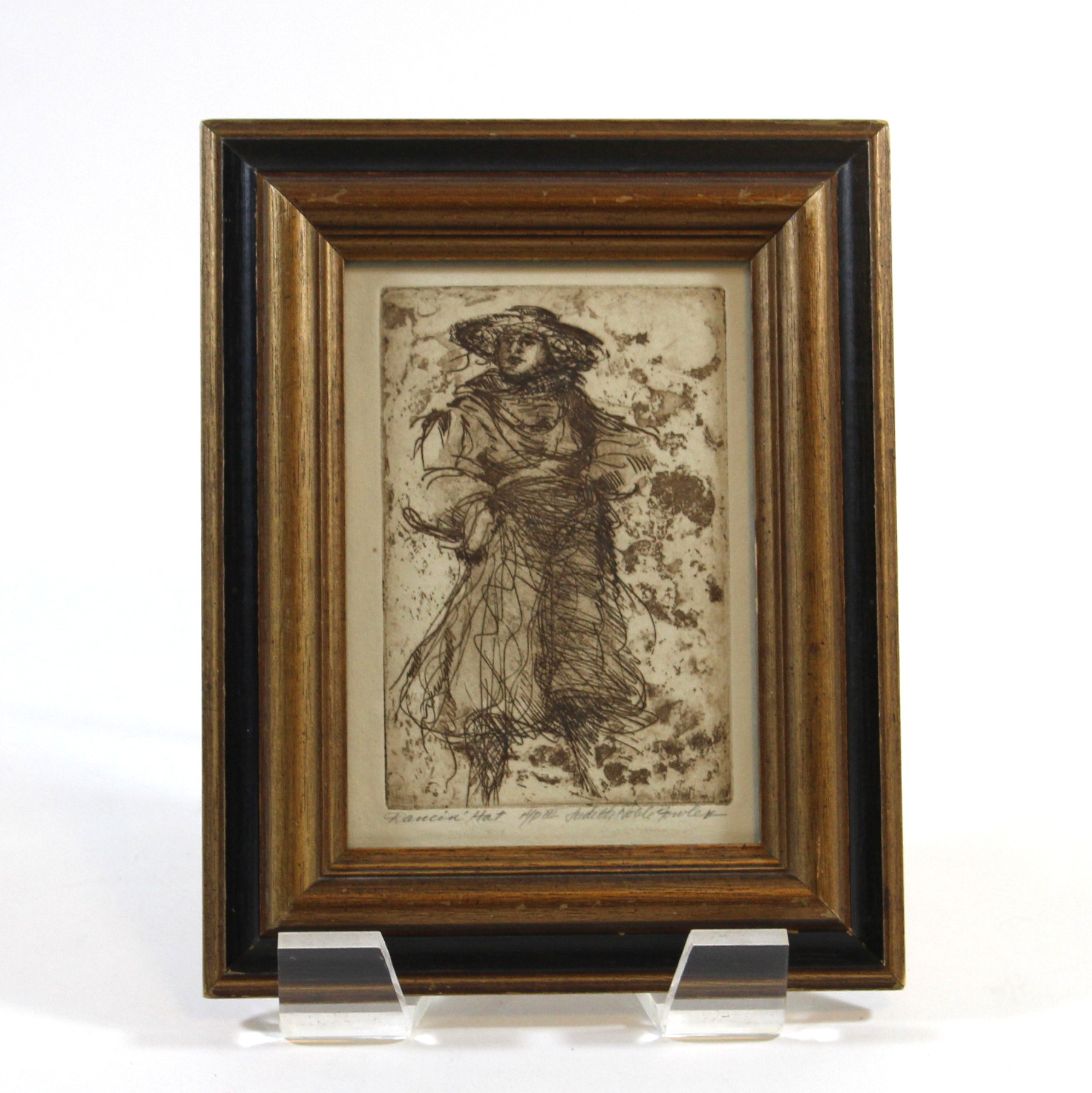 Artist's Proof of "Dancin' Hat" by Judith Noble Fowler