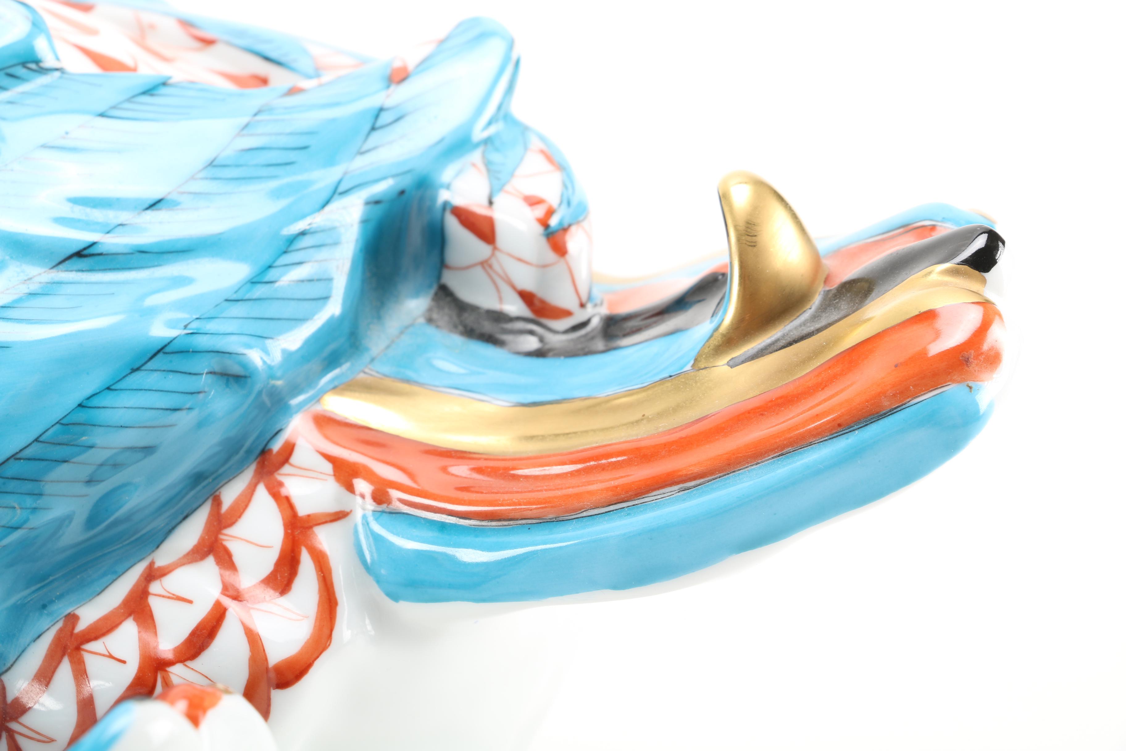 Herend Hungary Duck Pair Figurine