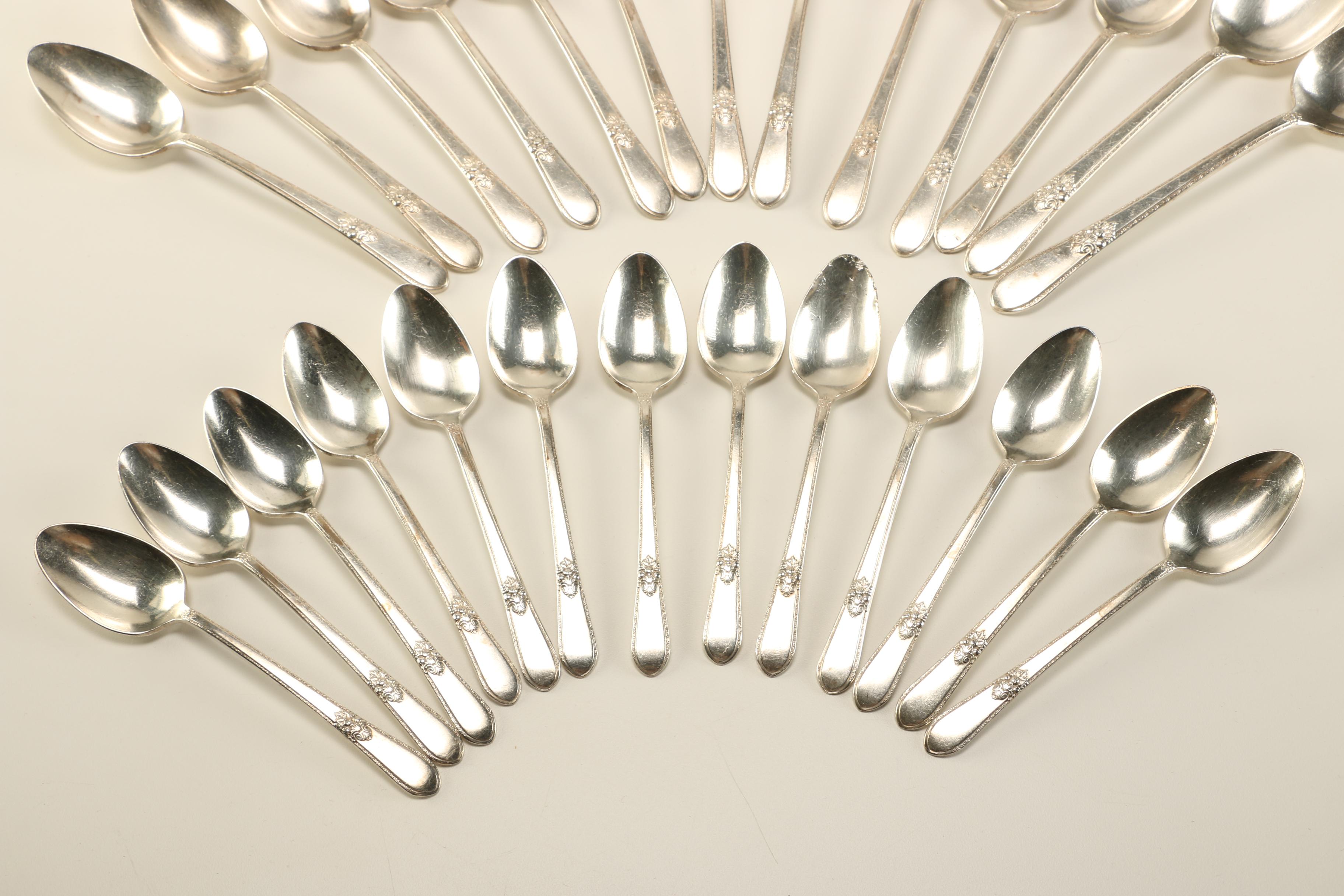 International Silver "Adoration" Silver Plate Flatware