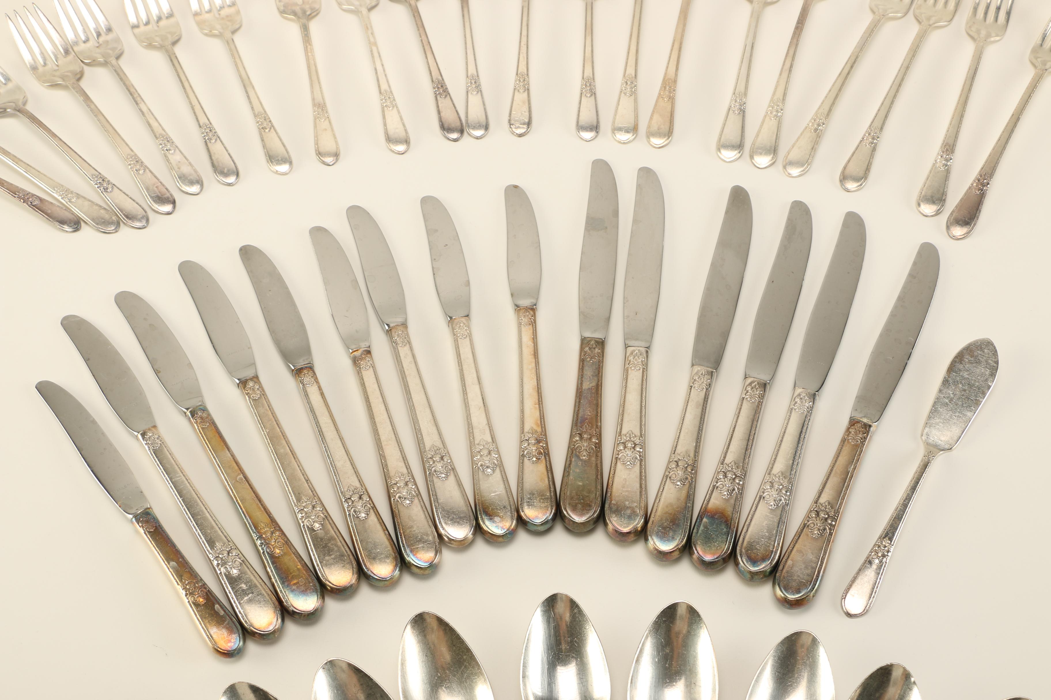 International Silver "Adoration" Silver Plate Flatware