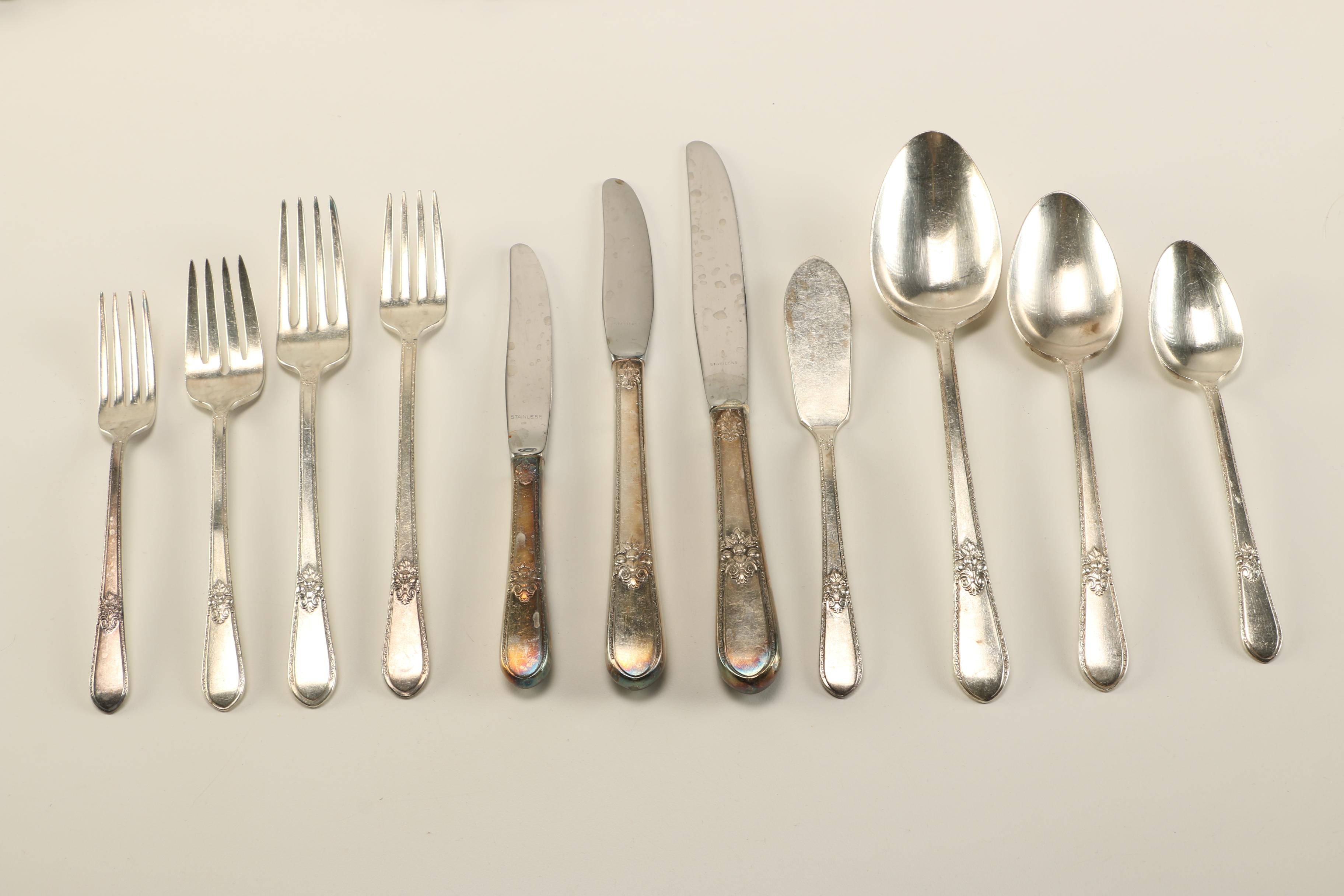 International Silver "Adoration" Silver Plate Flatware