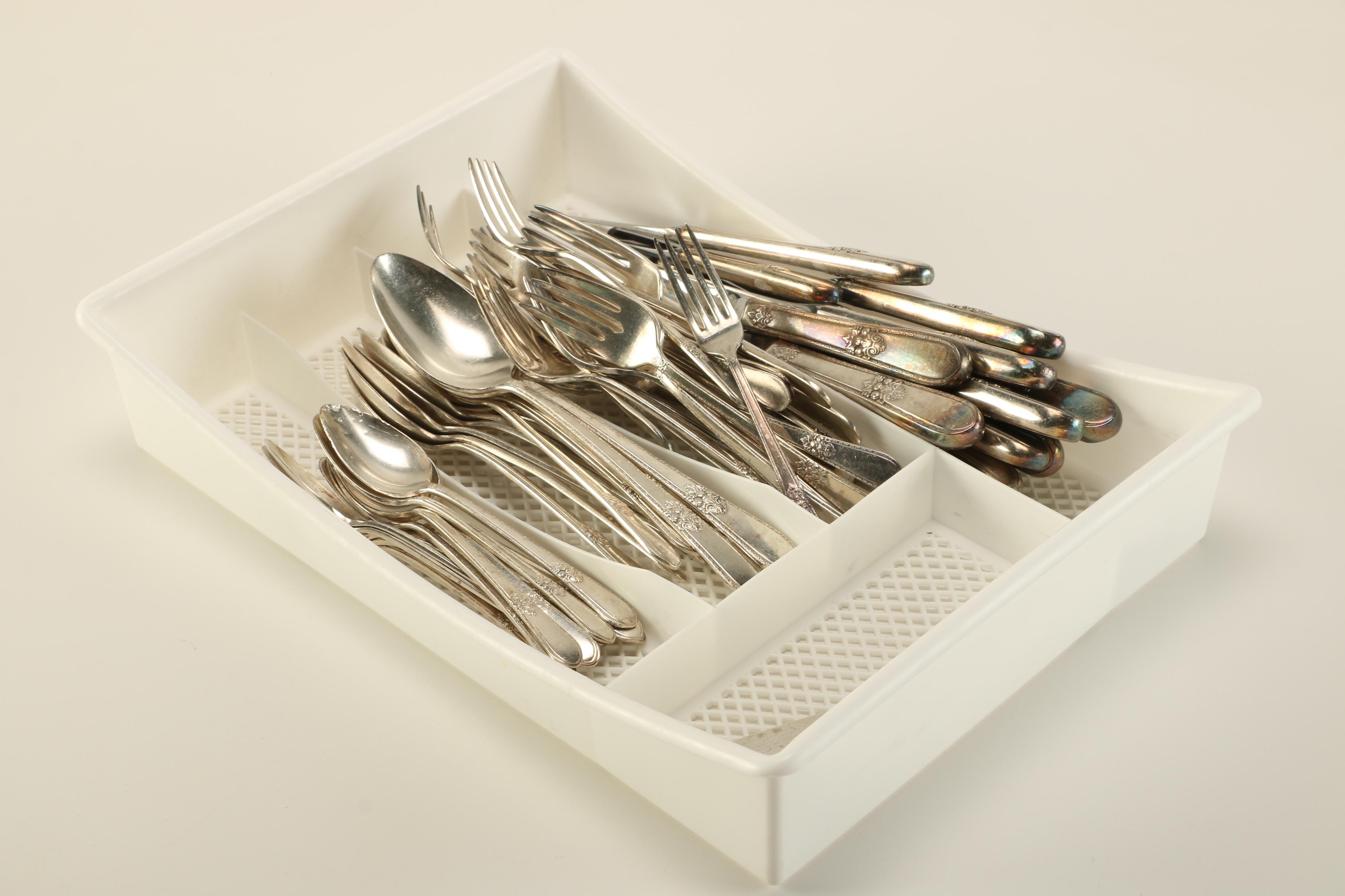 International Silver "Adoration" Silver Plate Flatware