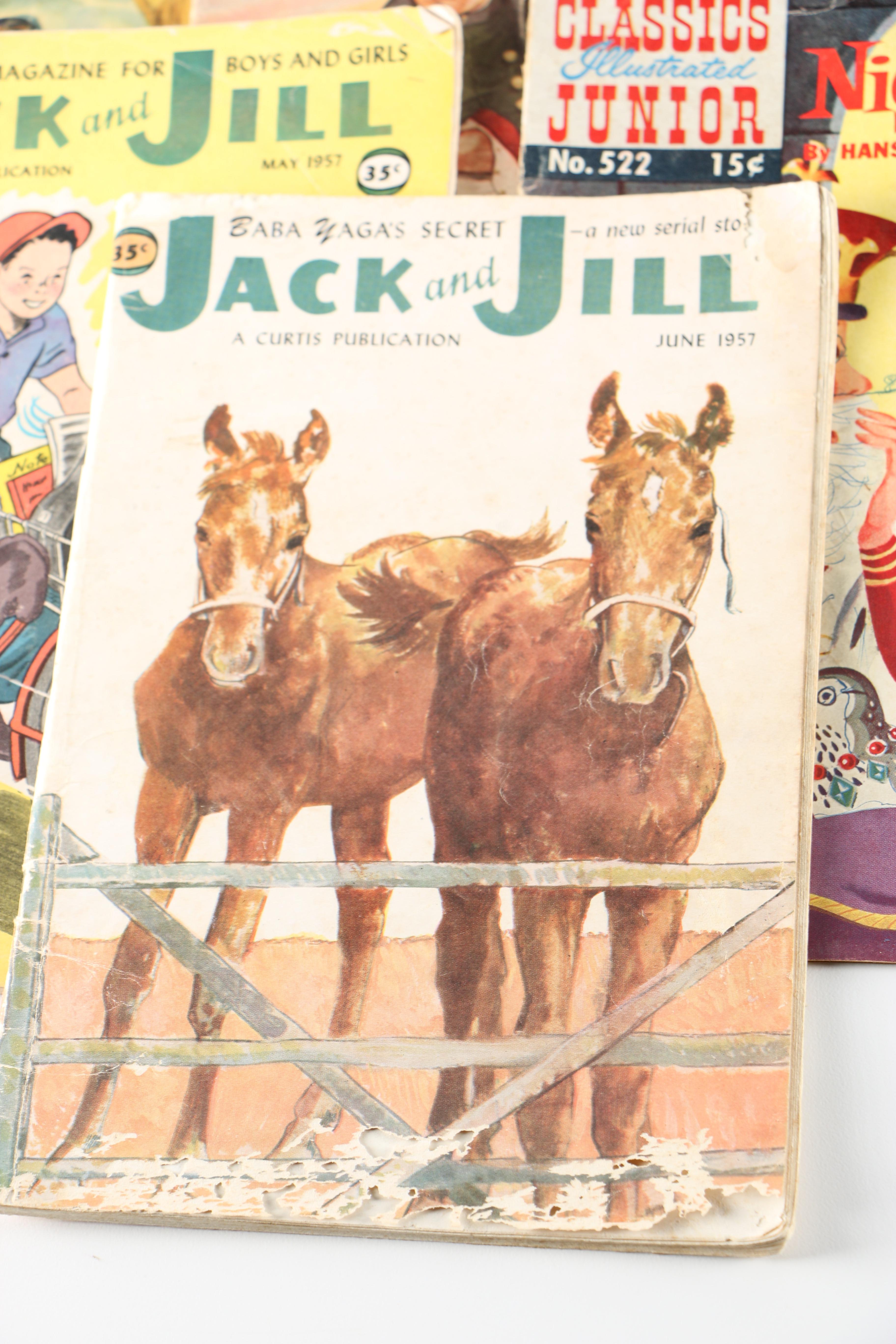 Assortment of Children Comic Books Featuring "Classics Illustrated"