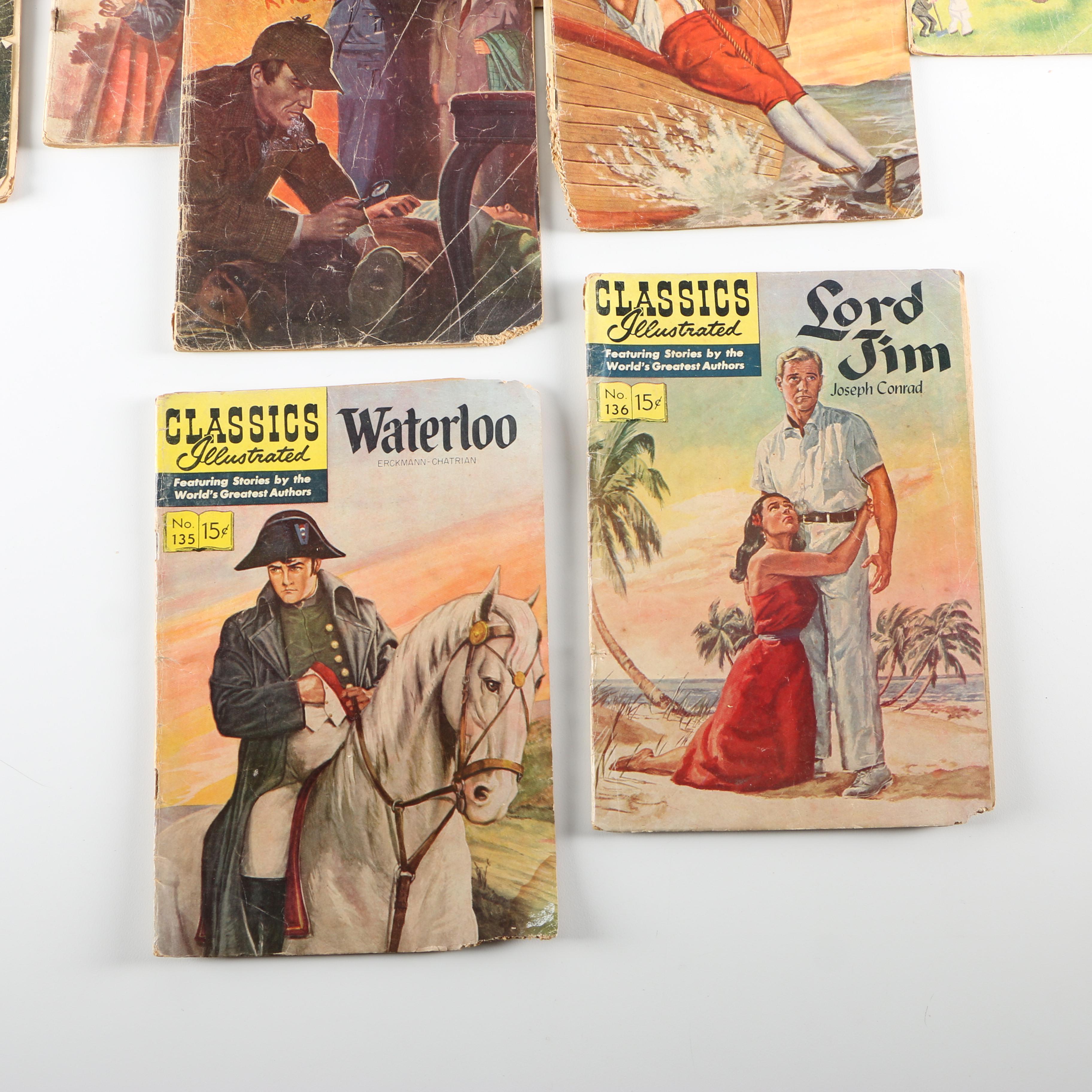 Assortment of Children Comic Books Featuring "Classics Illustrated"