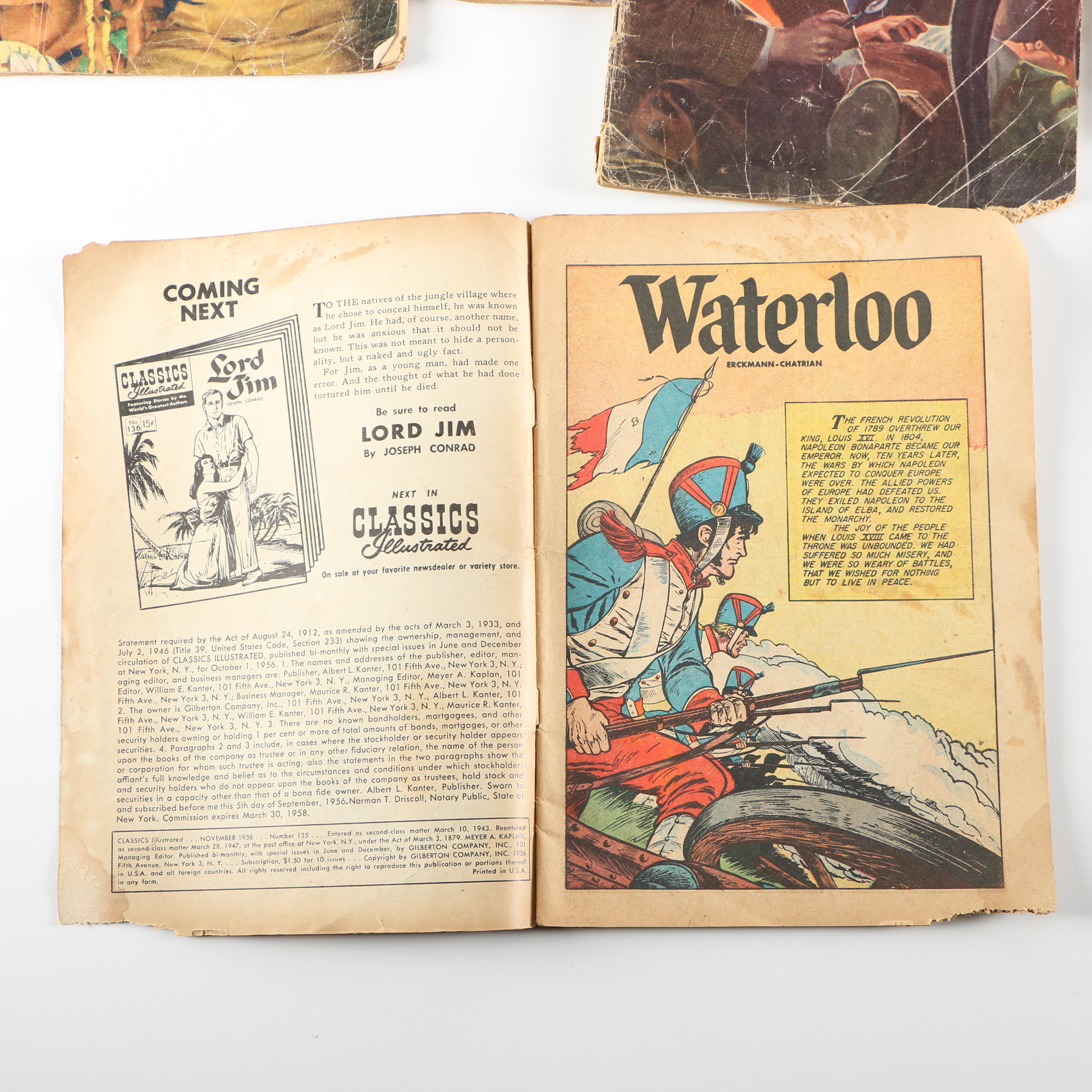 Assortment of Children Comic Books Featuring "Classics Illustrated"