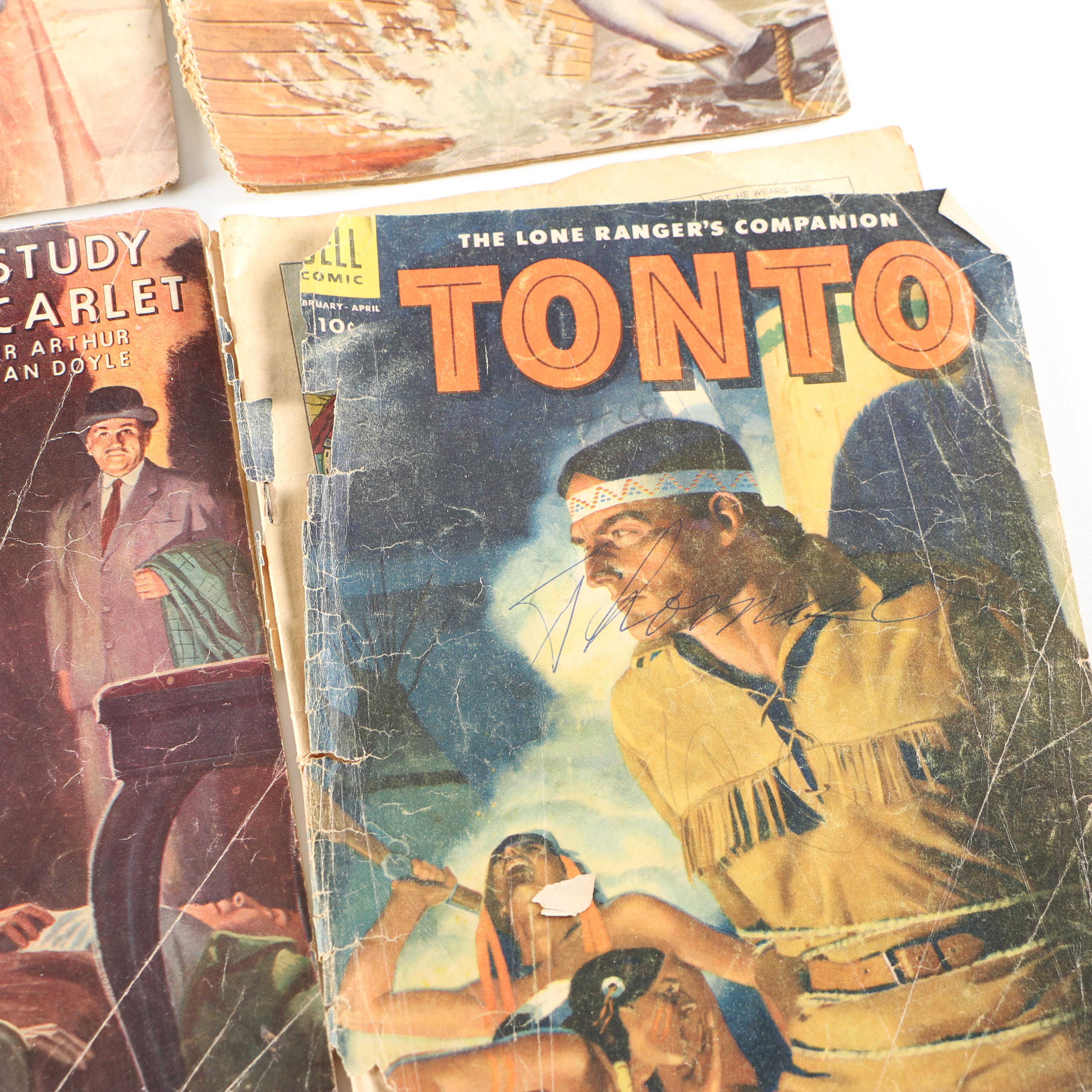 Assortment of Children Comic Books Featuring "Classics Illustrated"