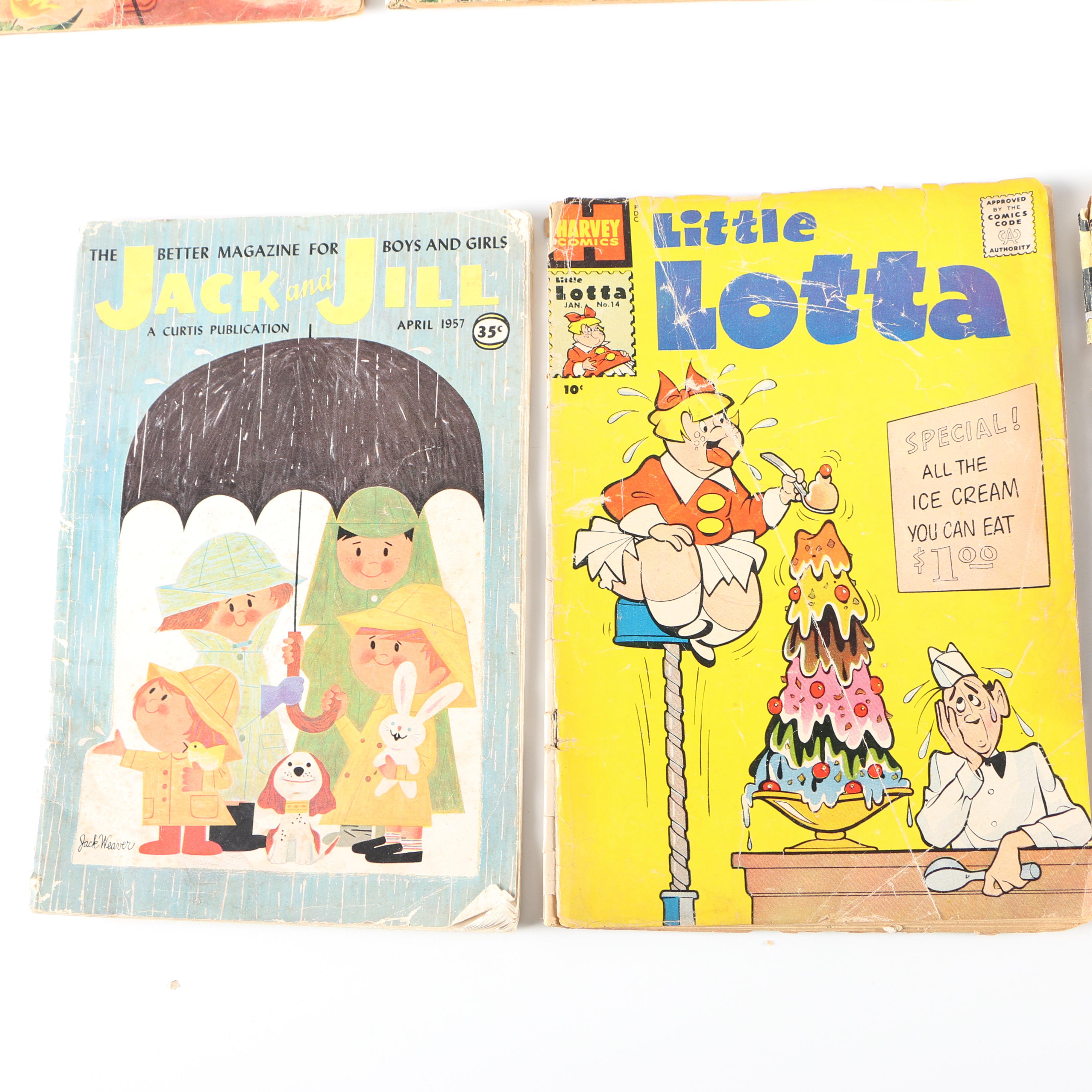 Assortment of Children Comic Books Featuring "Classics Illustrated"