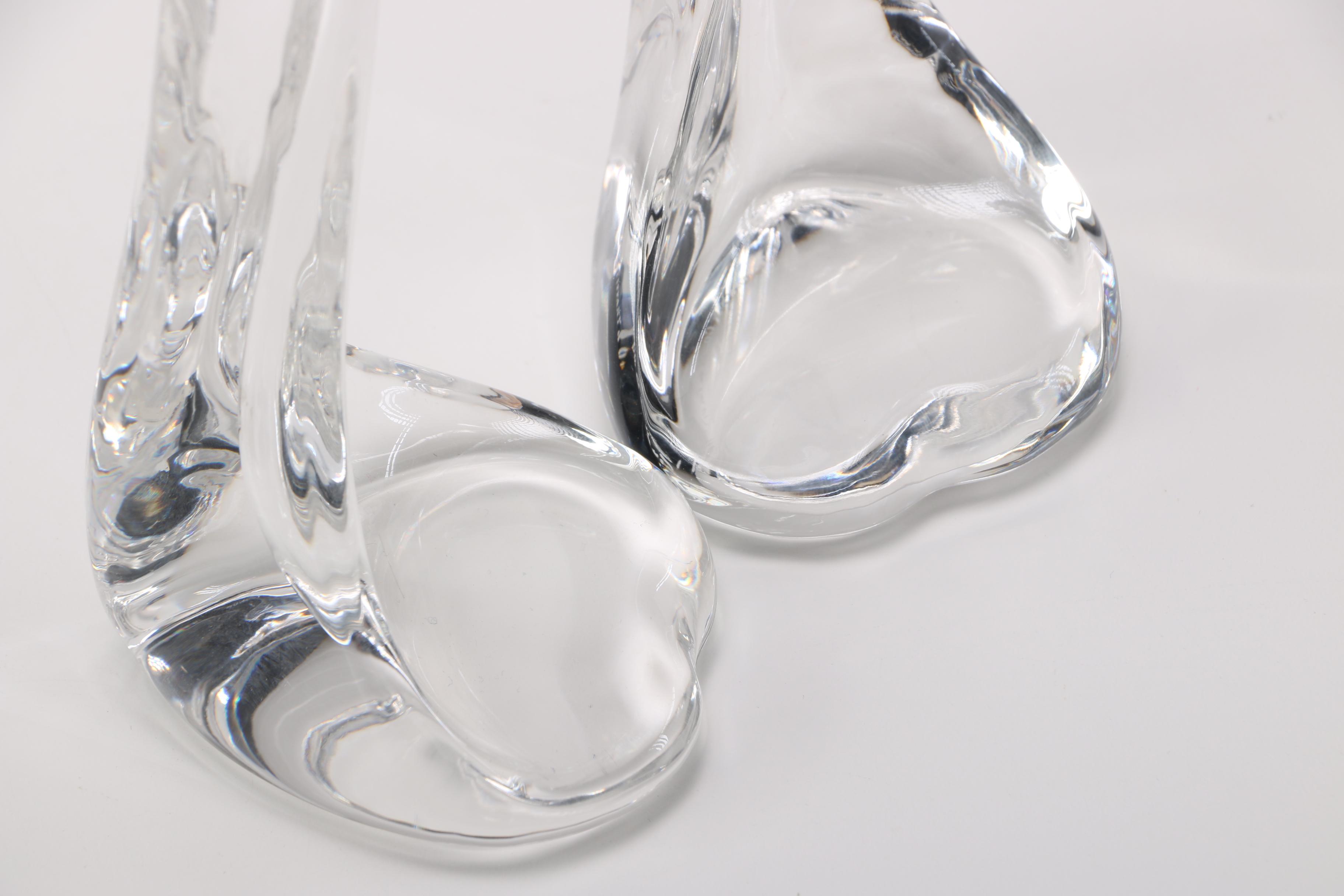Tiffany & Co Crystal Bud Vases