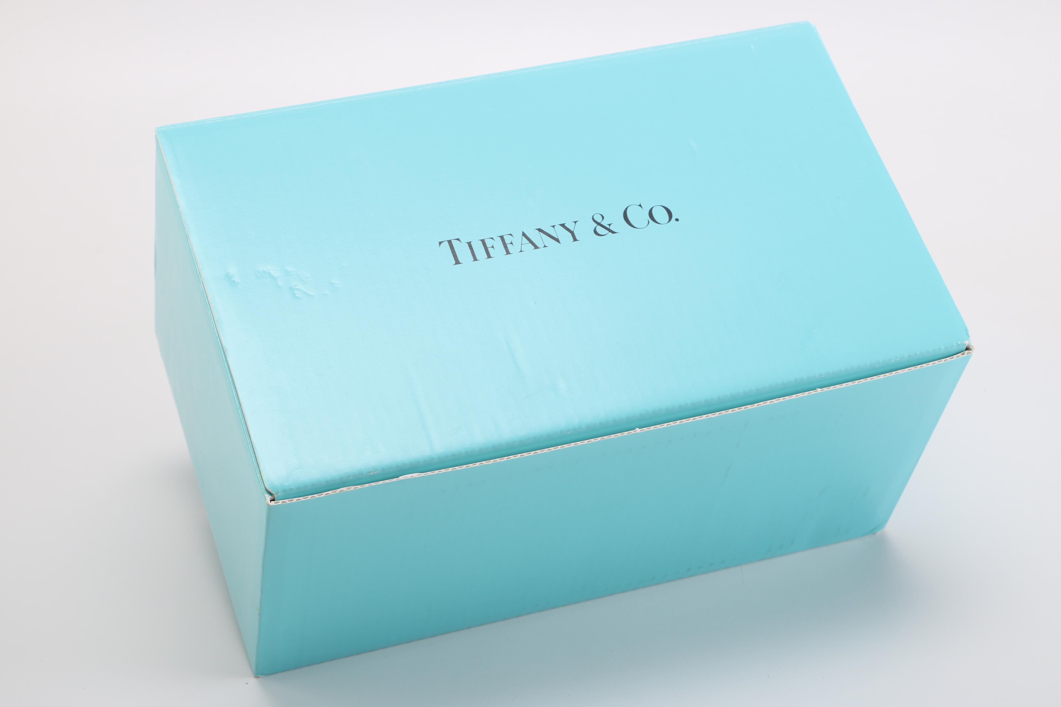 Tiffany & Co Crystal Bud Vases