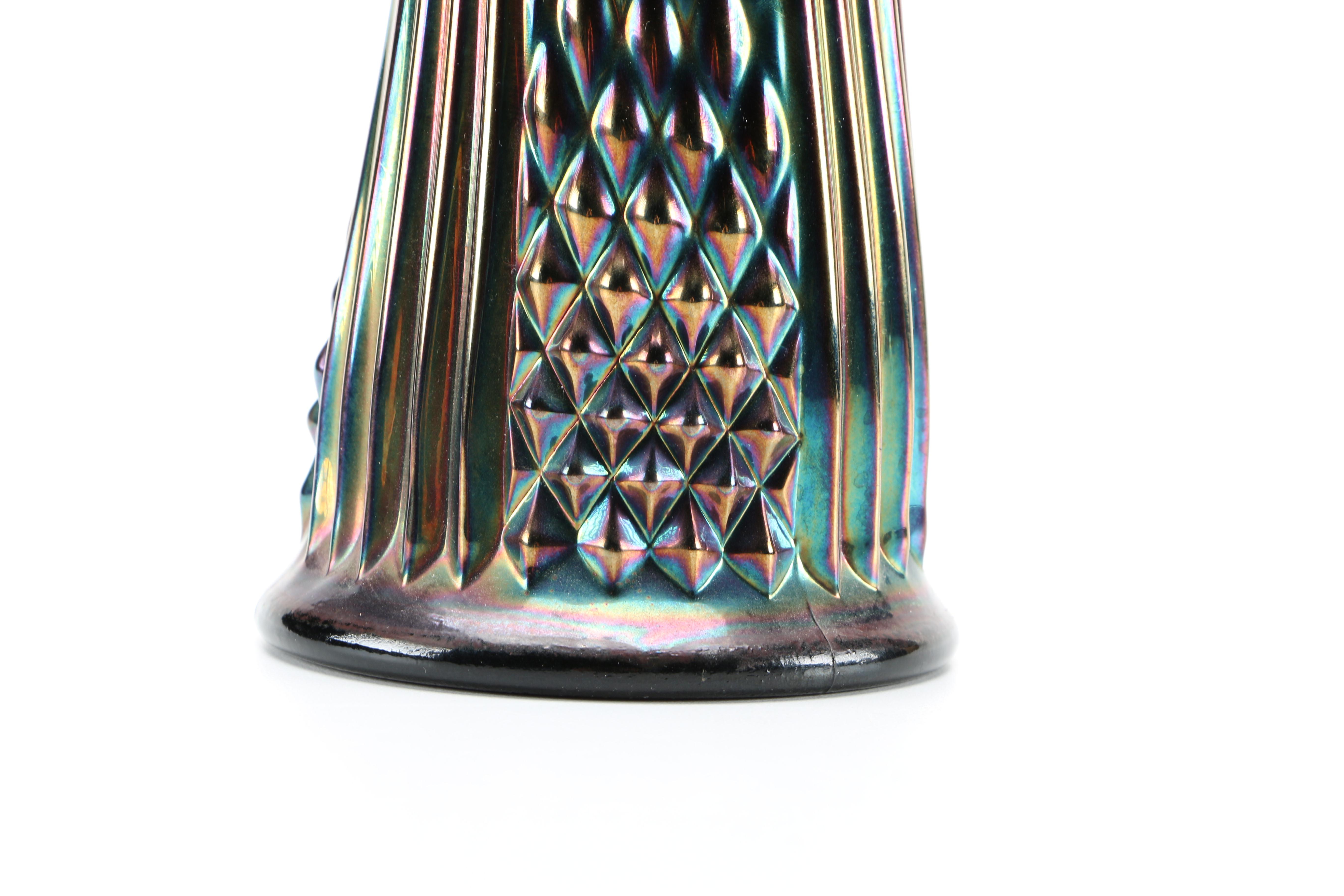 Fenton Carnival Glass Vase