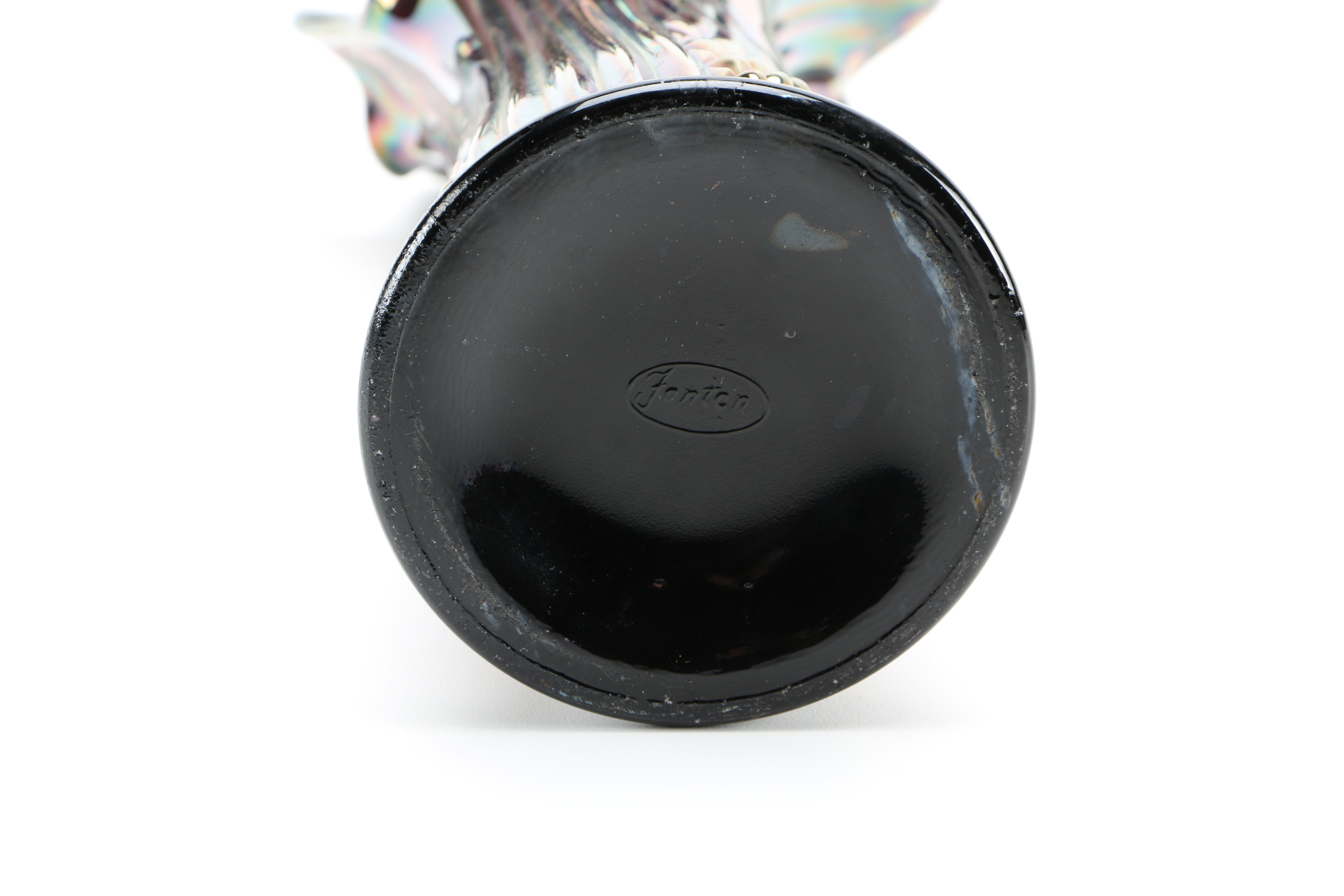 Fenton Carnival Glass Vase