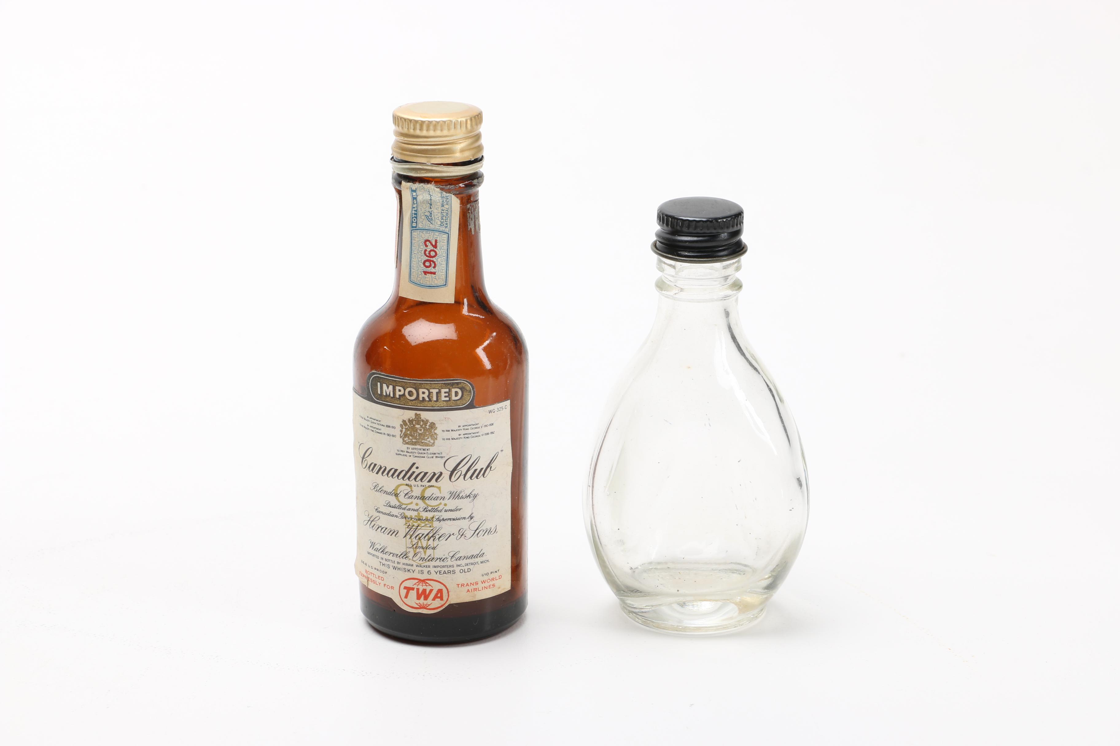 Vintage Miniature Liquor Bottles